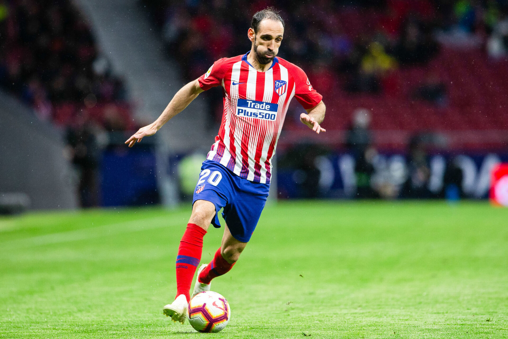 Juanfran a pass&eacute; huit saisons &agrave; l'Atl&eacute;tico, entre 2011 et 2019. Icon SPort