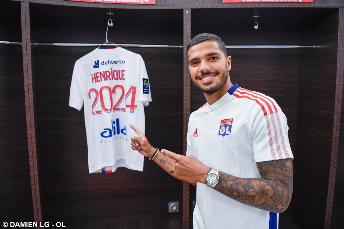 Henrique sous ses nouvelles couleurs (Damien LG - OL)