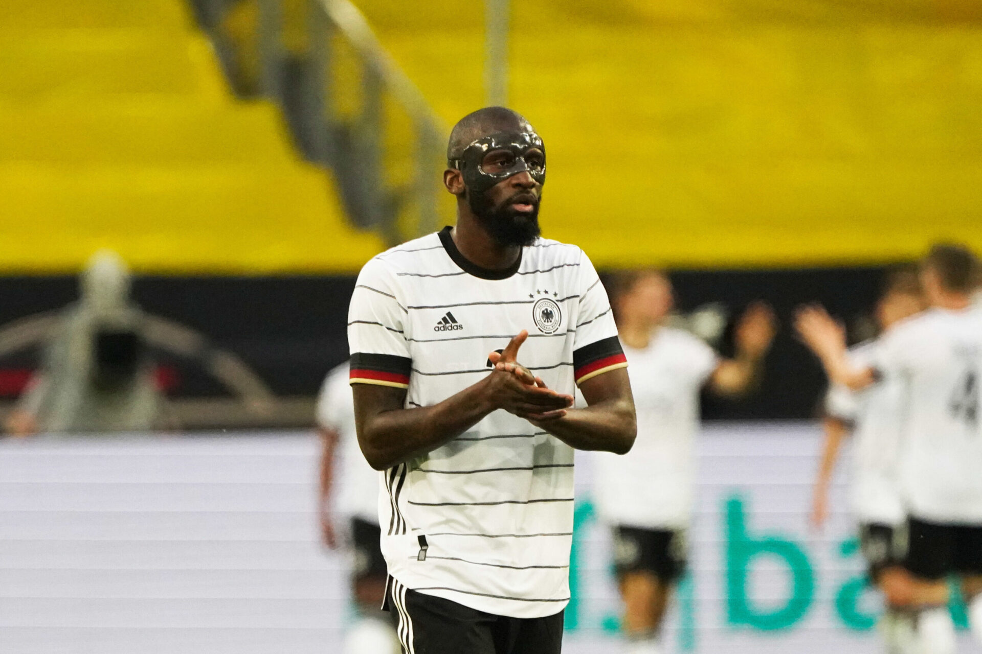 Antonio R&uuml;diger s'est dit confiant avant d'affronter l'Allemagne de Kylian Mbapp&eacute; (iconsport)
