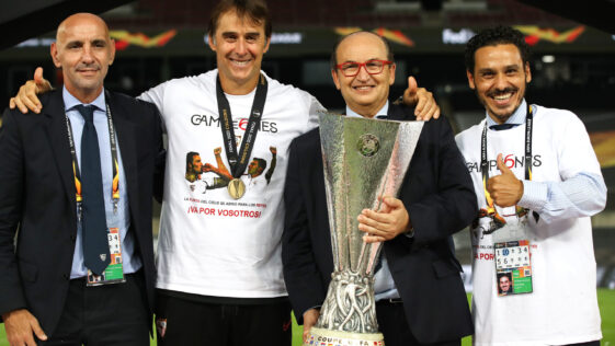 Jose Castro, Président du FC Séville, souhaite poursuivre avec Lopetegui, engagé jusqu'en 2024 (iconsport)