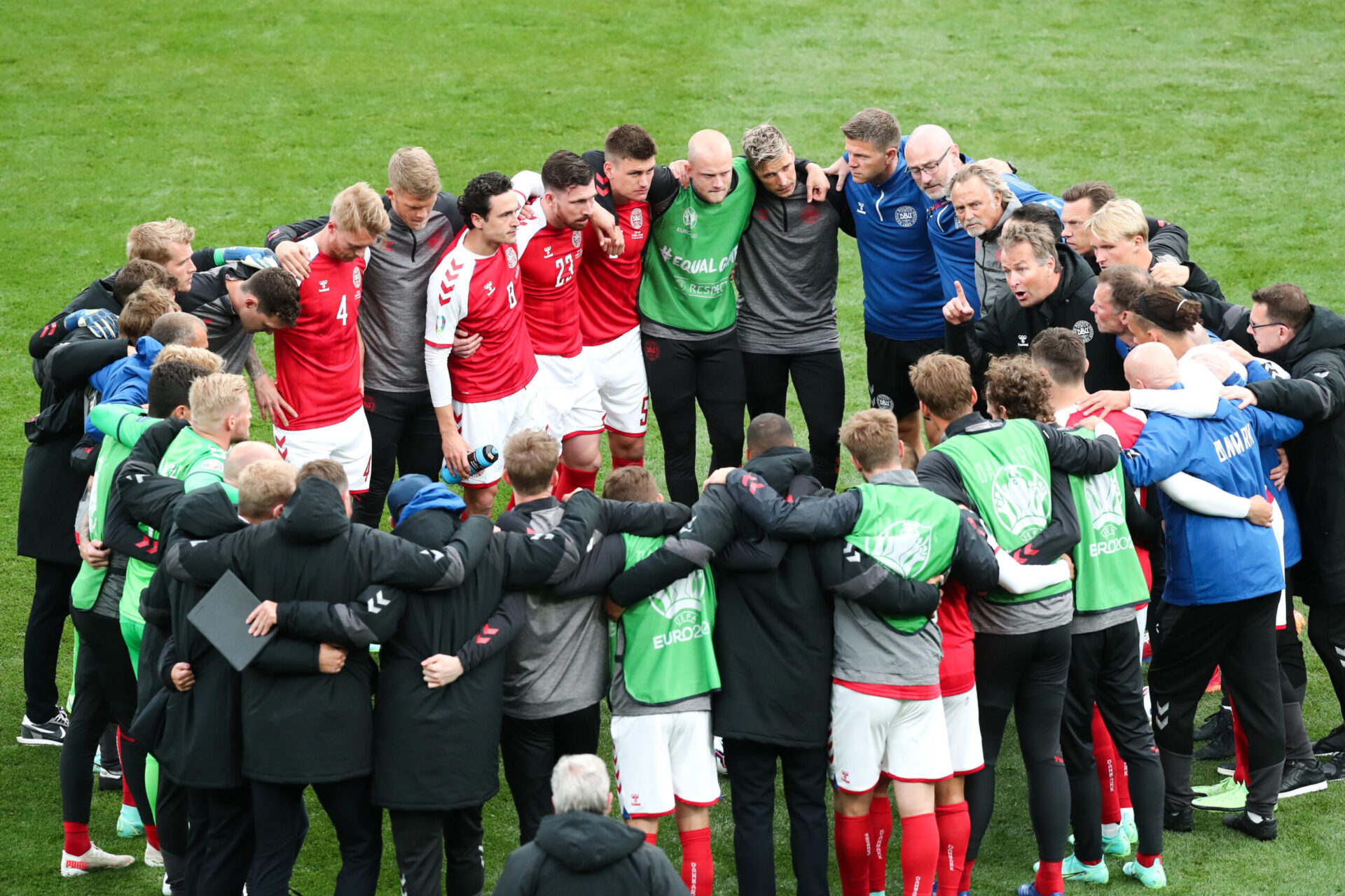 Christian Eriksen ne refoulera pas les pelouses de sitôt, malgré son optimisme... (iconsport) Christian Eriksen ne refoulera pas les pelouses de sitôt, malgré son optimisme... (iconsport)