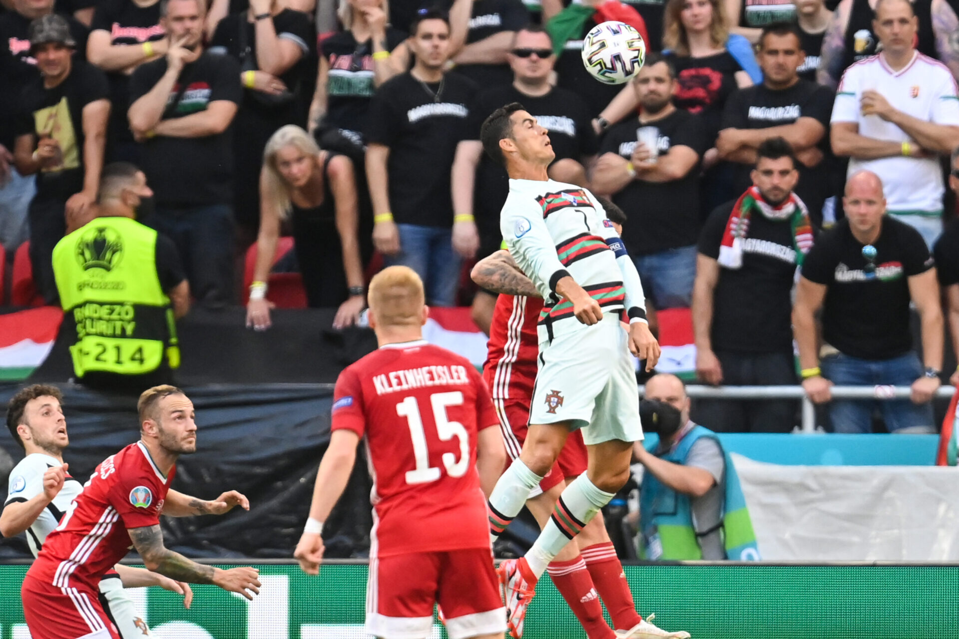Cristiano Ronaldo dispute son cinqui&egrave;me Euro avec le Portugal. Icon Sport