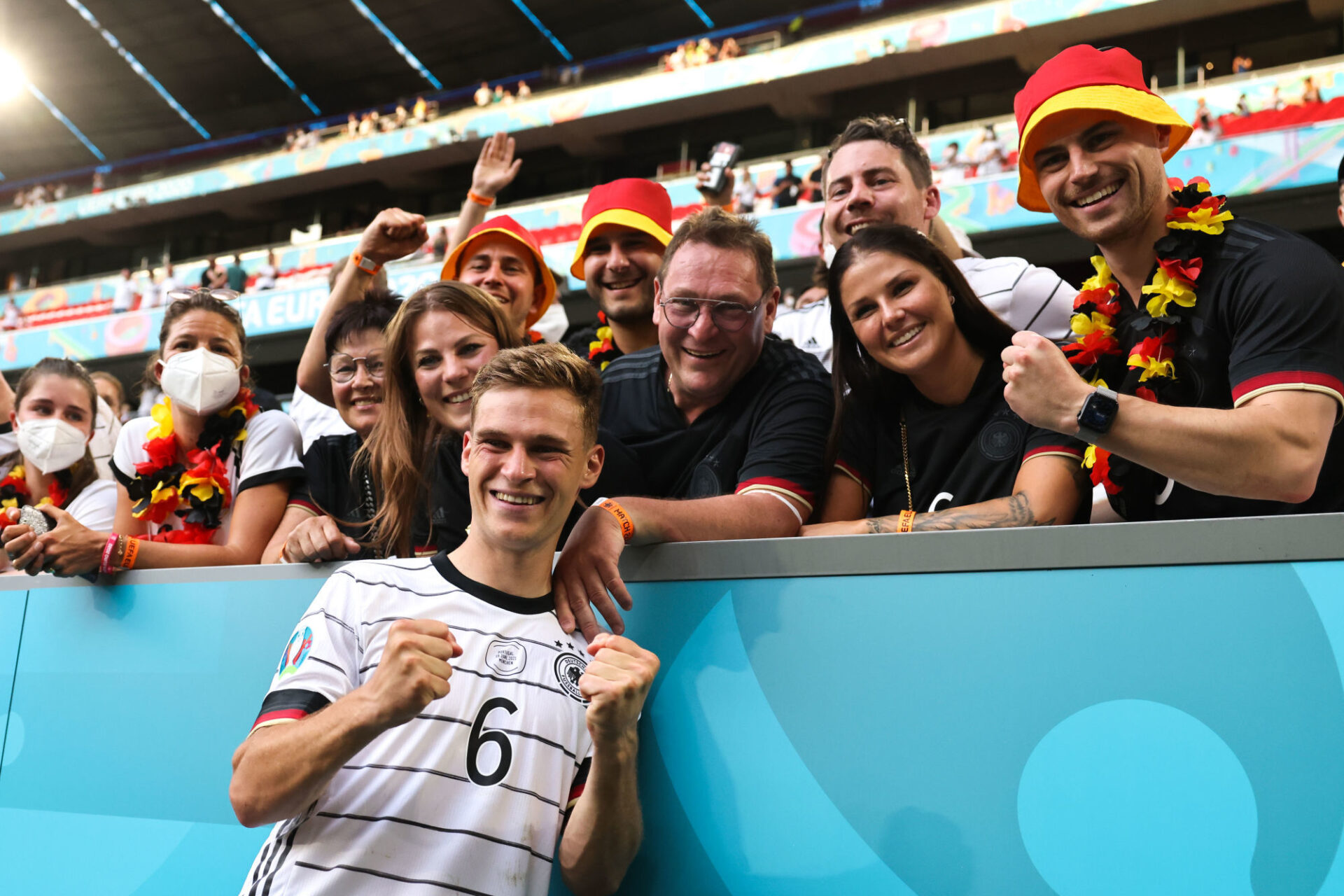 L'Allemagne a continu&eacute; de croire en elle malgr&eacute; l'ouverture du score portugaise. Icon Sport
