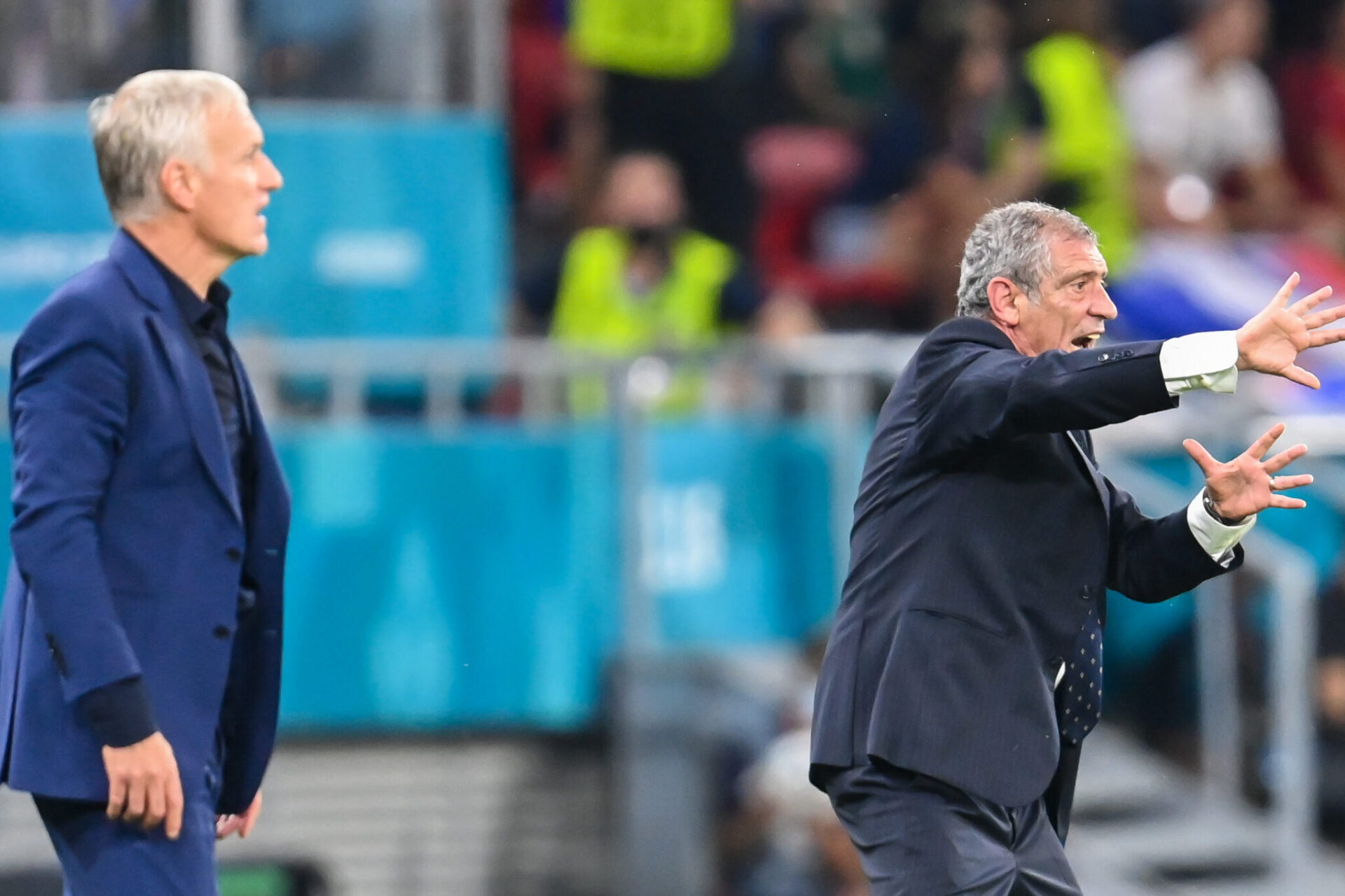 Fernando Santos a appr&eacute;ci&eacute; le match de son &eacute;quipe et a vu une progression par rapport &agrave; la d&eacute;faite contre l'Allemagne (iconsport)