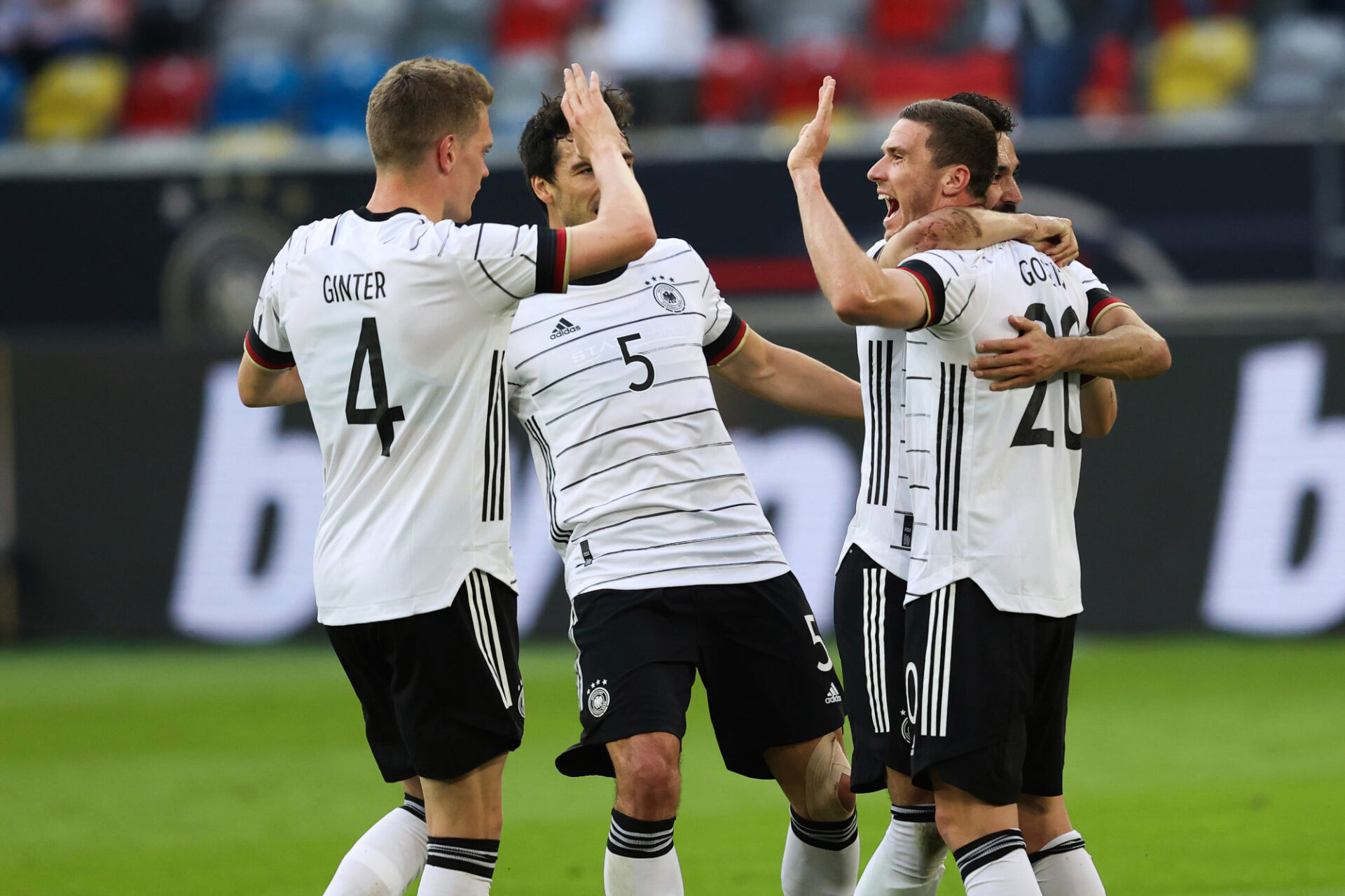 Avec un but, une passe décisive et une implication sur les deux autres buts allemands, Robin Gosens a été monumental contre le Portugal. Icon Sport Avec un but, une passe décisive et une implication sur les deux autres buts allemands, Robin Gosens a été monumental contre le Portugal. Icon Sport