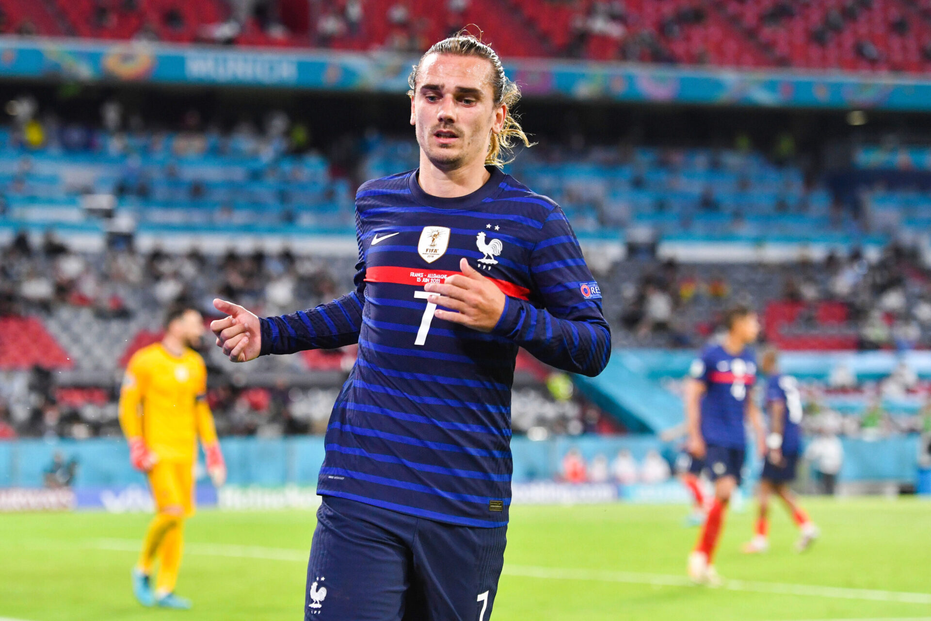 Antoine Griezmann devrait &ecirc;tre titulaire avec la France (iconsport)