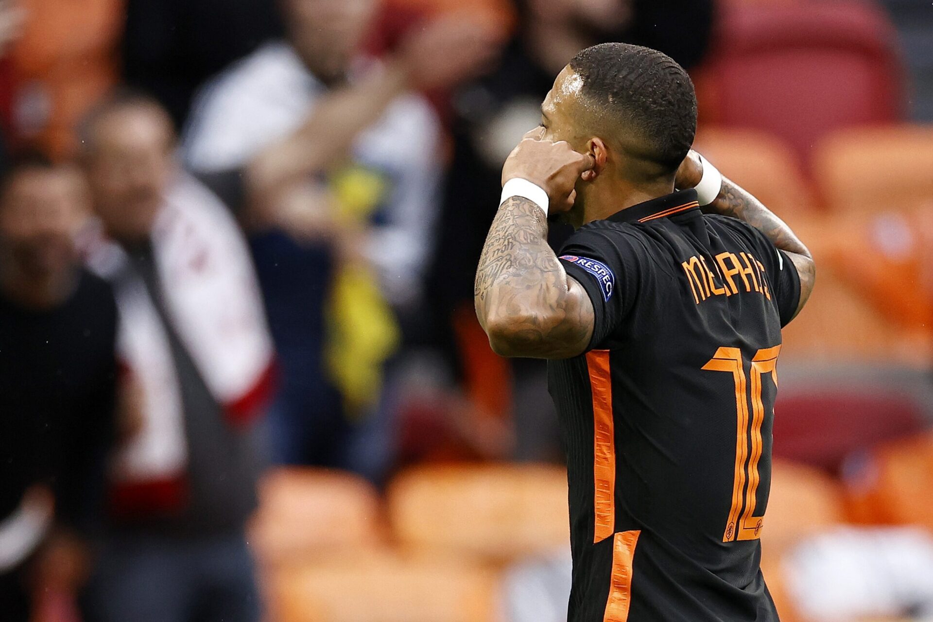 Memphis Depay a ouvert le score pour les Pays-Bas (iconsport)