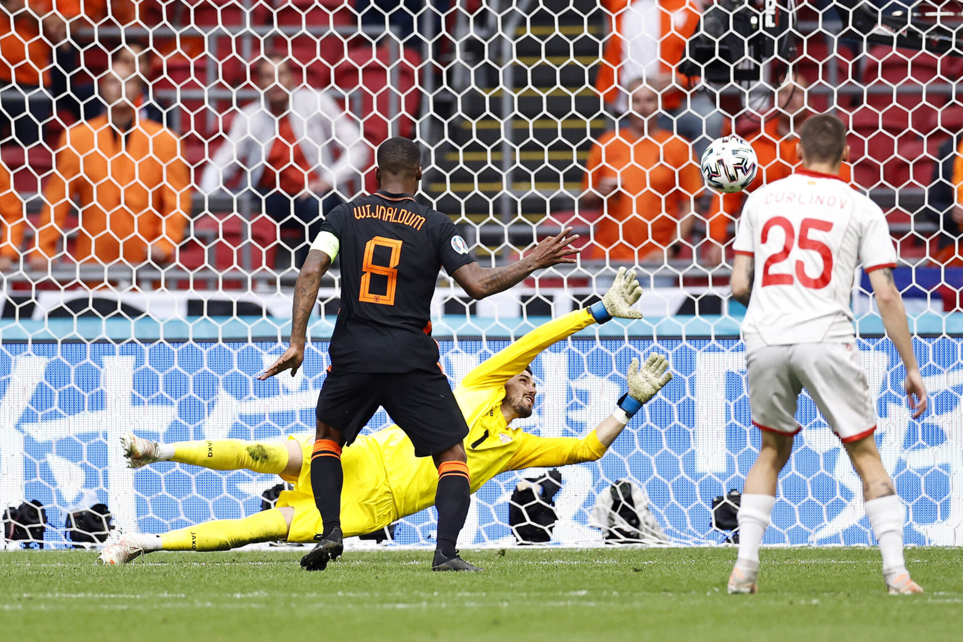 Memphis Depay a ouvert le score pour les Pays-Bas (iconsport)