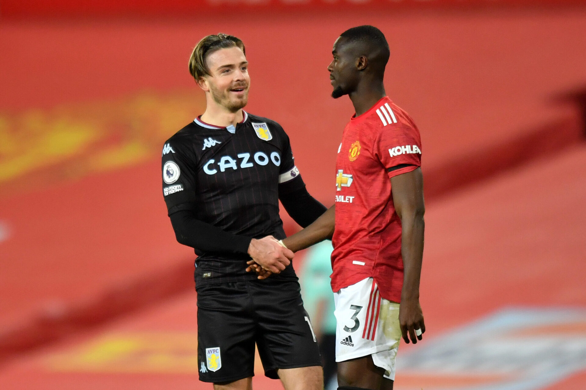 Jack Grealish (au centre) est le leader d'Aston Villa. Icon Sport Jack Grealish (au centre) est le leader d'Aston Villa. Icon Sport