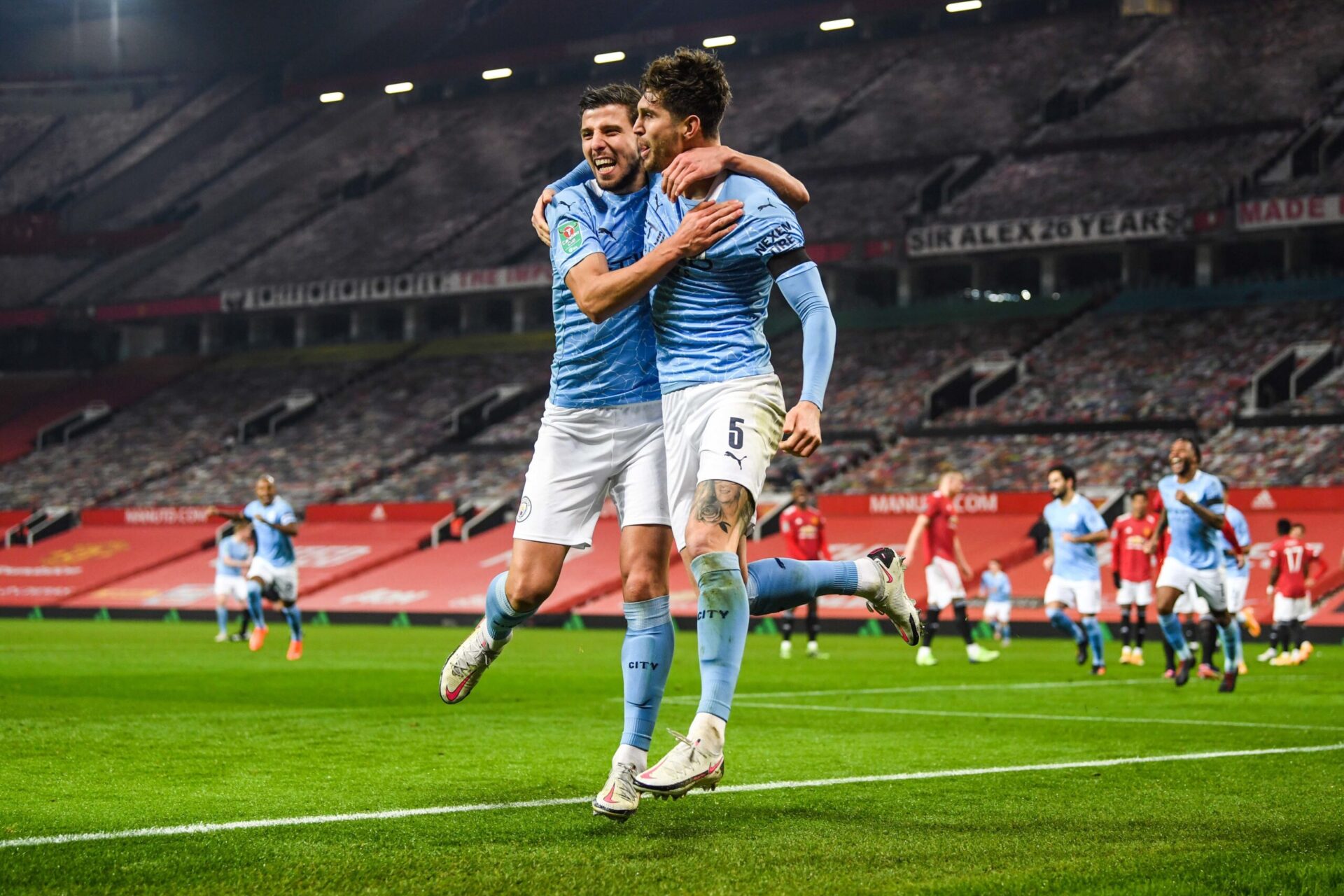 Ruben Dias a formé avec John Stones une défense centrale très solide (iconsport) Ruben Dias a formé avec John Stones une défense centrale très solide (iconsport)