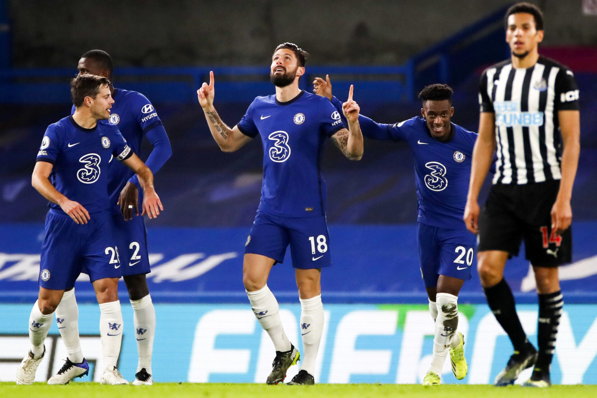 Olivier Giroud s'appuie sur la religion pour prendre les choses avec beaucoup de recul. Icon Sport