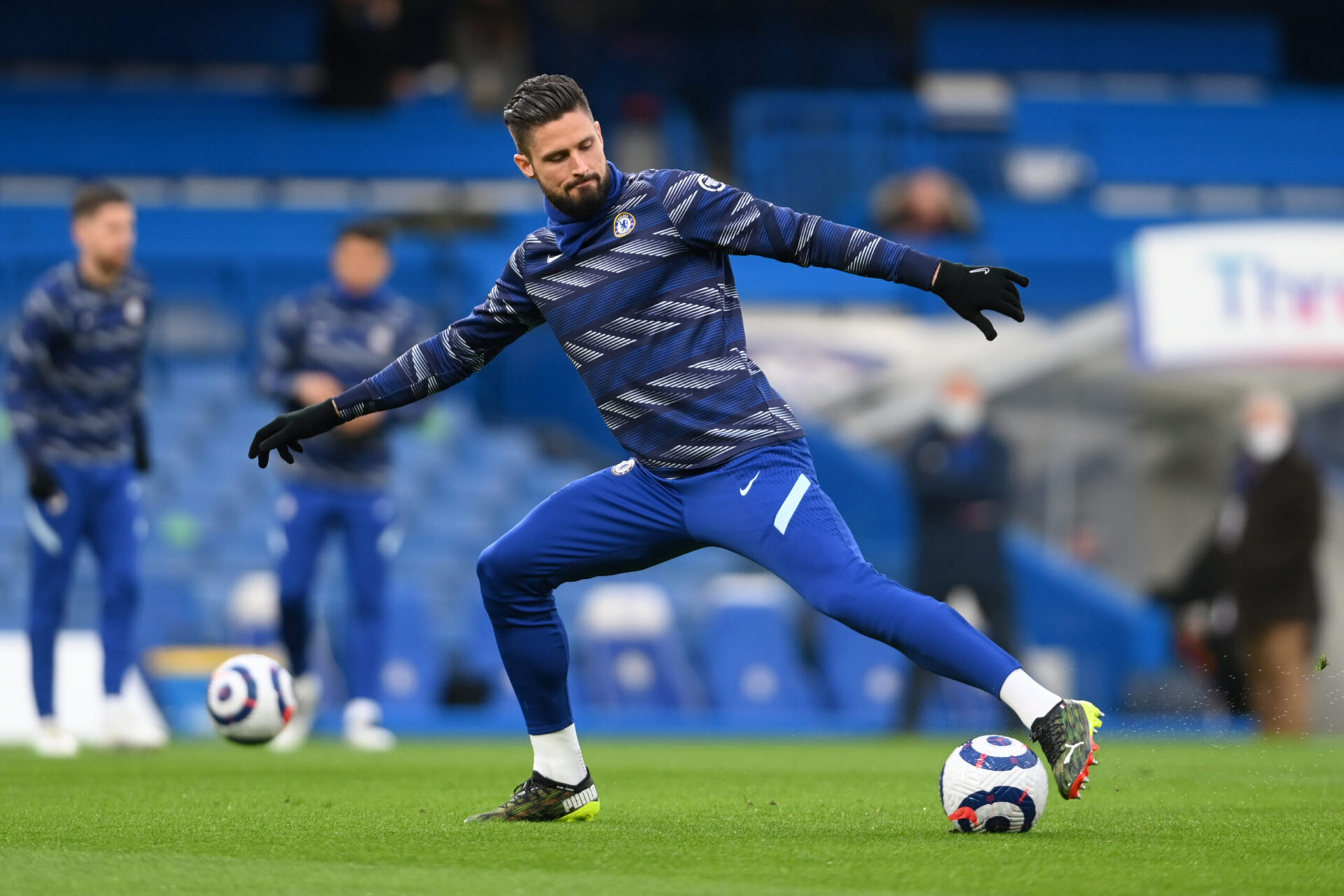 Olivier Giroud joue très peu depuis quatre mois à Chelsea et manque logiquement de rythme - Icon Sport Olivier Giroud joue très peu depuis quatre mois à Chelsea et manque logiquement de rythme - Icon Sport