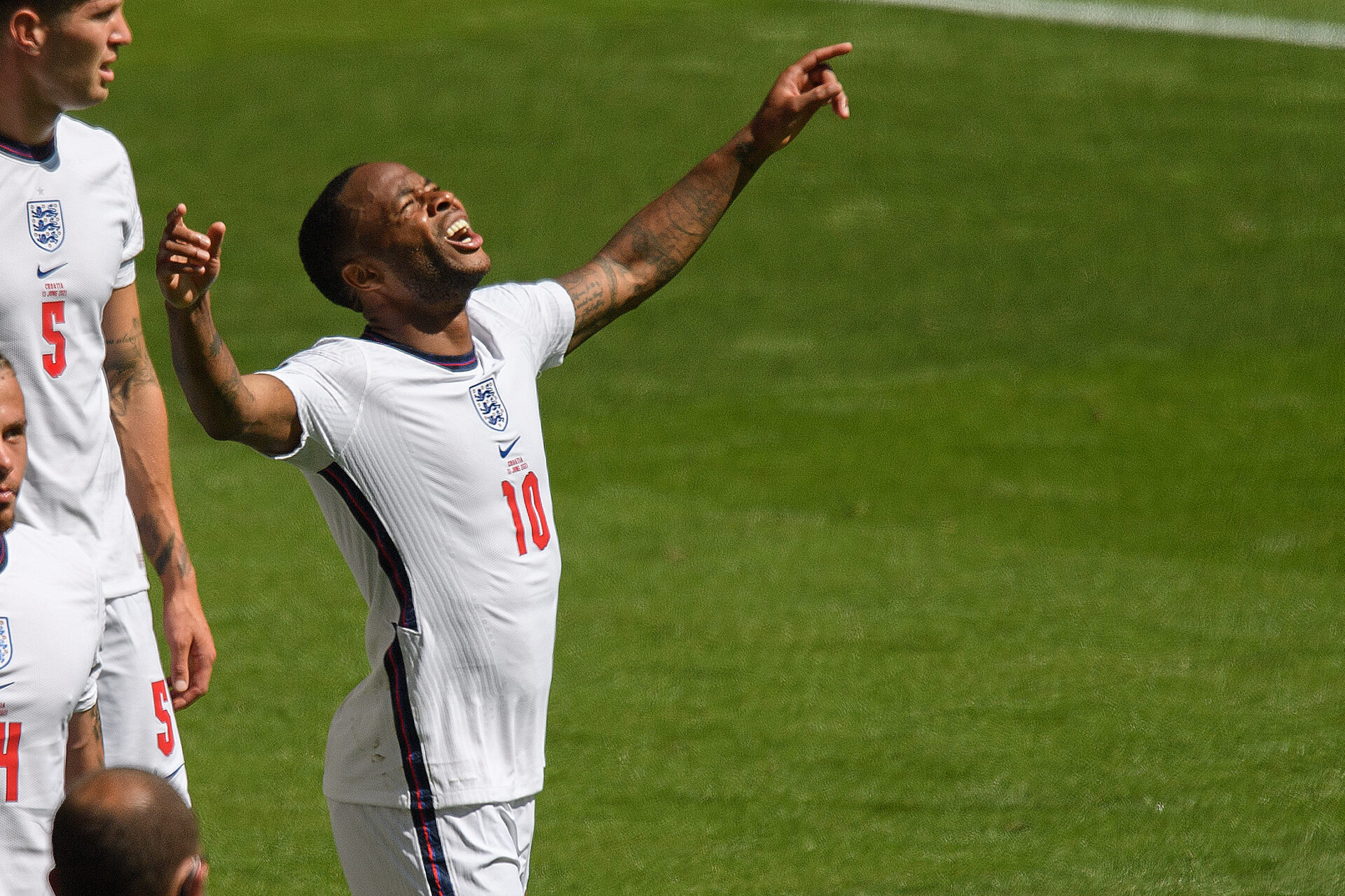 Raheem Sterling a &eacute;t&eacute; le seul buteur anglais face &agrave; la Croatie (iconsport)