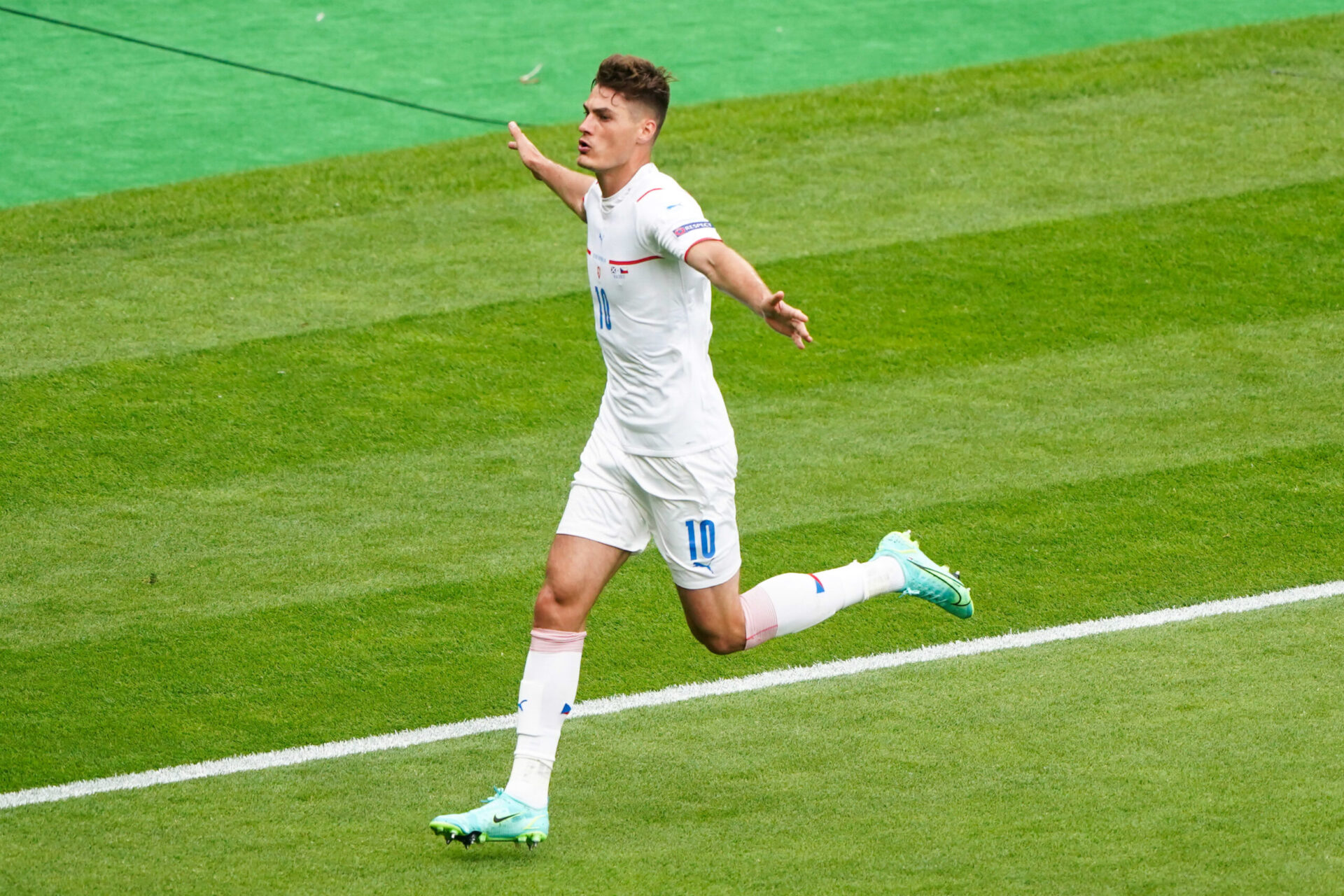 Patrik Schick a ouvert le score pour la R&eacute;publique Tch&egrave;que (iconsport)