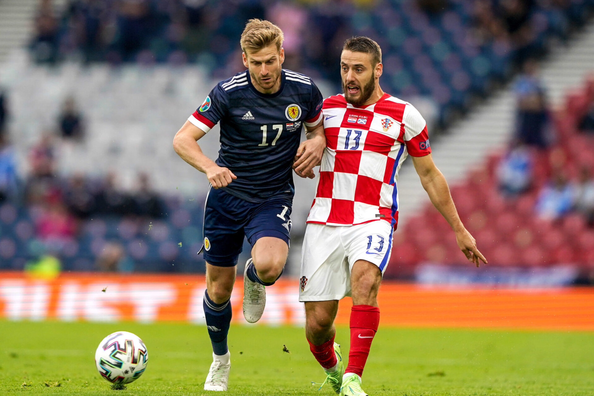 Ivan Perisic et la Croatie ont fini par prendre le meilleur sur l'Ecosse. Icon Sport Ivan Perisic et la Croatie ont fini par prendre le meilleur sur l'Ecosse. Icon Sport