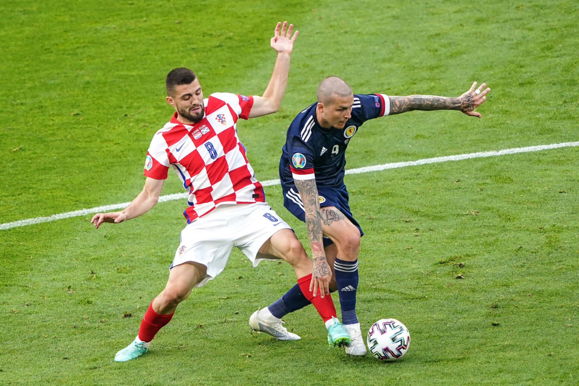 Ivan Perisic et la Croatie ont fini par prendre le meilleur sur l'Ecosse. Icon Sport Ivan Perisic et la Croatie ont fini par prendre le meilleur sur l'Ecosse. Icon Sport