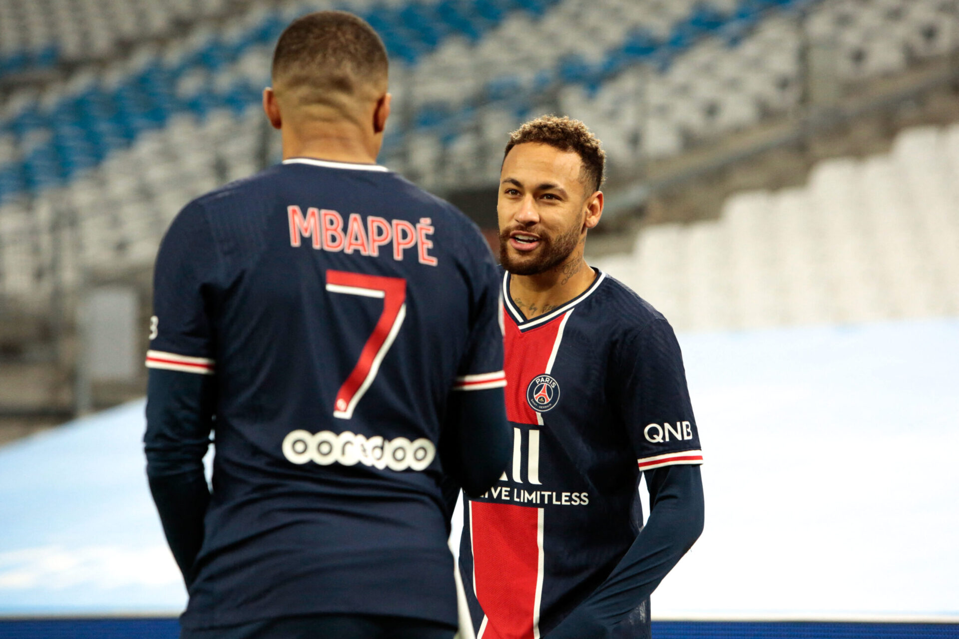 Mbapp&eacute; et Neymar ont une excellente relation au PSG (iconsport)