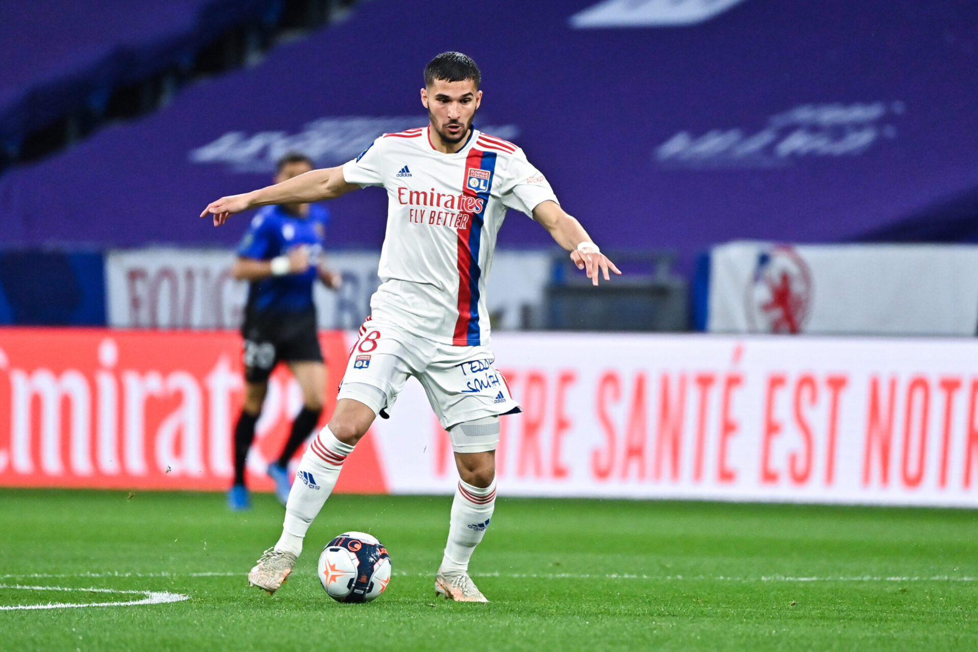 Houssem Aouar aurait tap&eacute; dans l'&oelig;il de Carlo Ancelotti (iconsport)