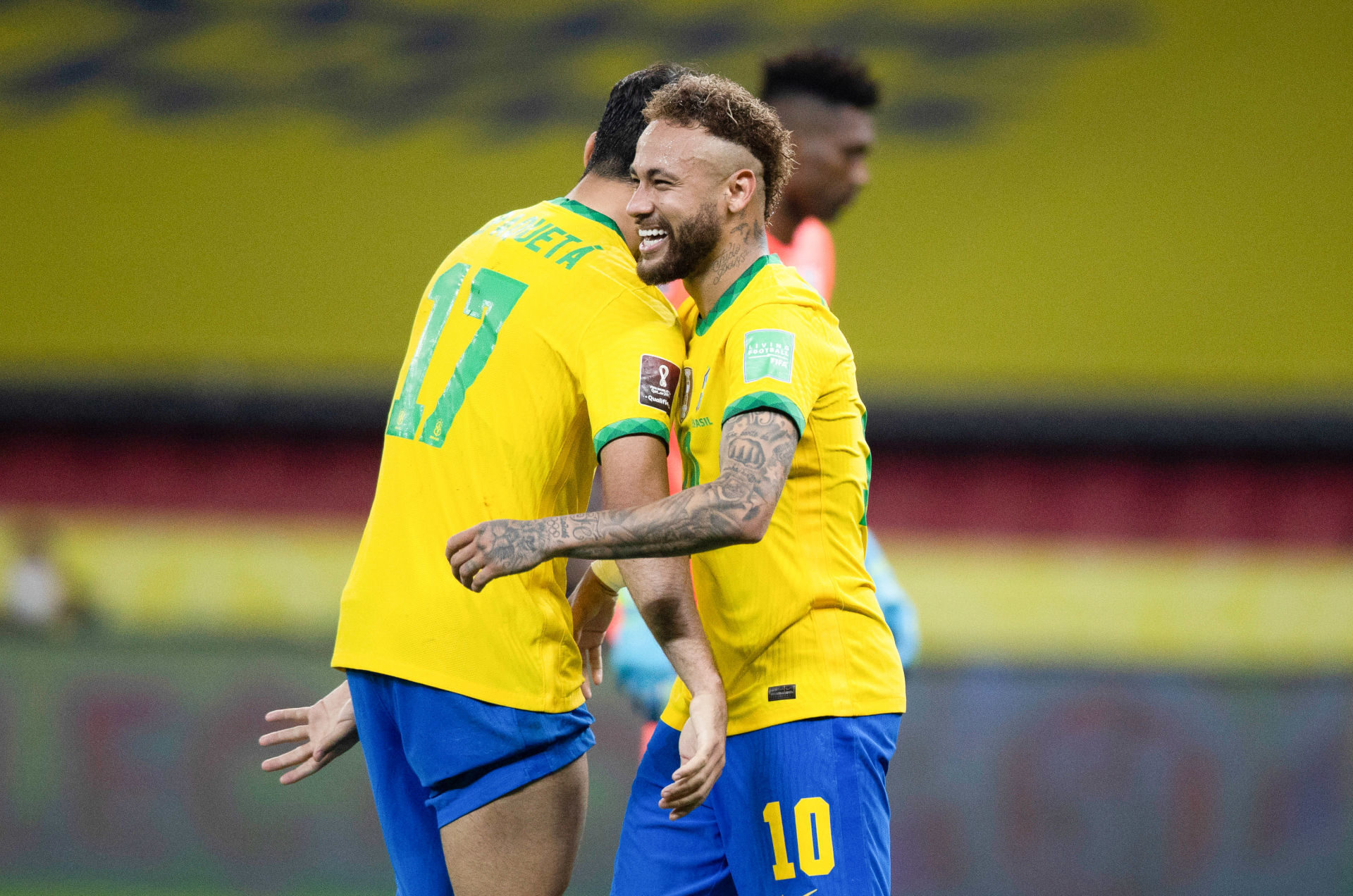 Neymar a été rayonnant contre l'Equateur (2-0). Icon Sport