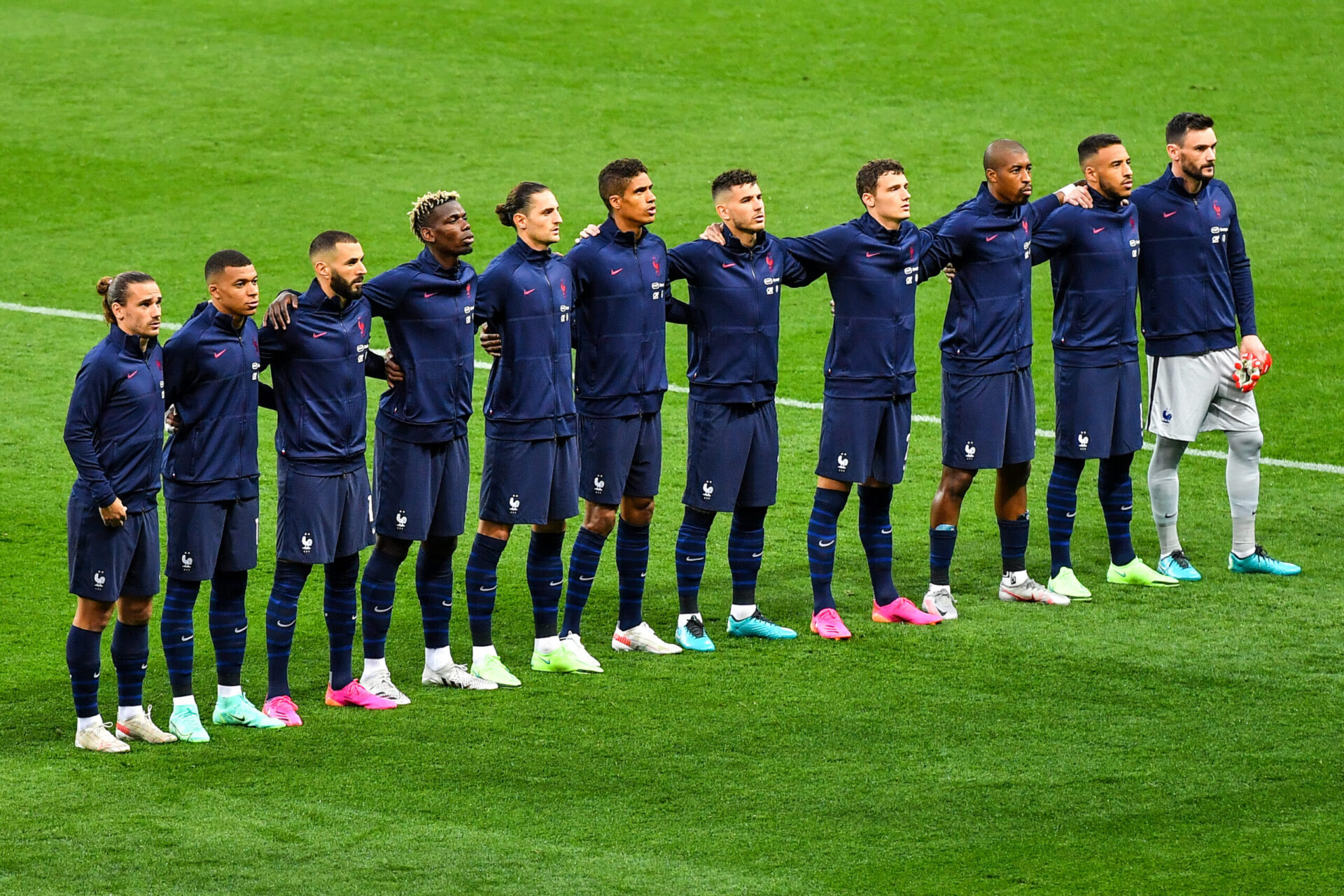 L'&eacute;quipe de France fait office de favori lors de cet Euro 2020. Icon Sport