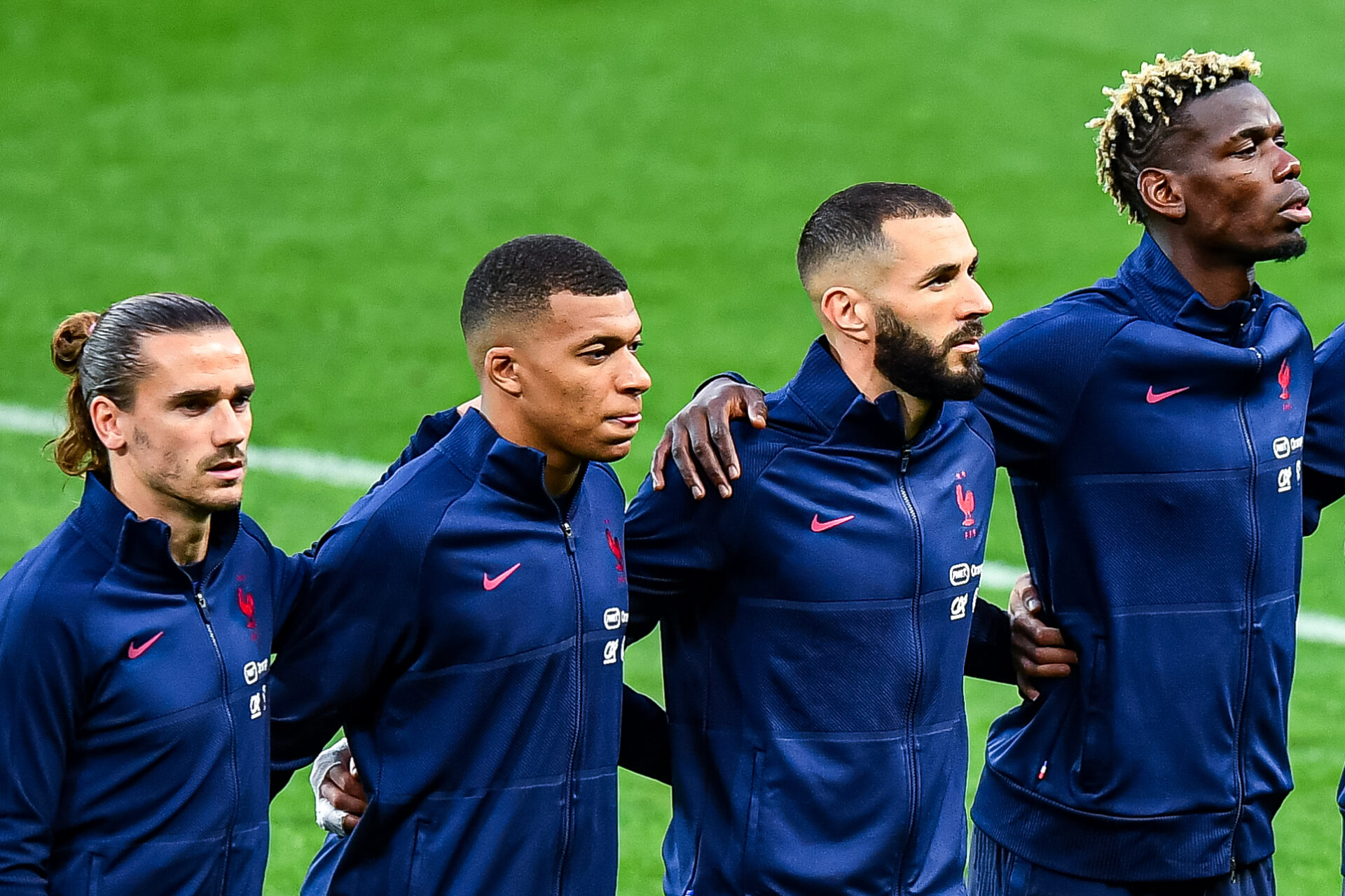 Pour Pogba, l'Equipe de France s'appuiera sur les meilleurs attaquants du monde à partir de mardi à l'Euro (iconsport)