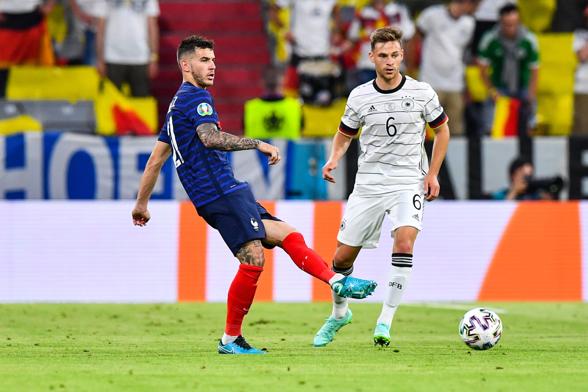 &Agrave; l'origine du but contre son camp de Hummels, Lucas Hernandez a reconnu que l'action &eacute;tait travaill&eacute;e &agrave; l'entra&icirc;nement (iconsport)