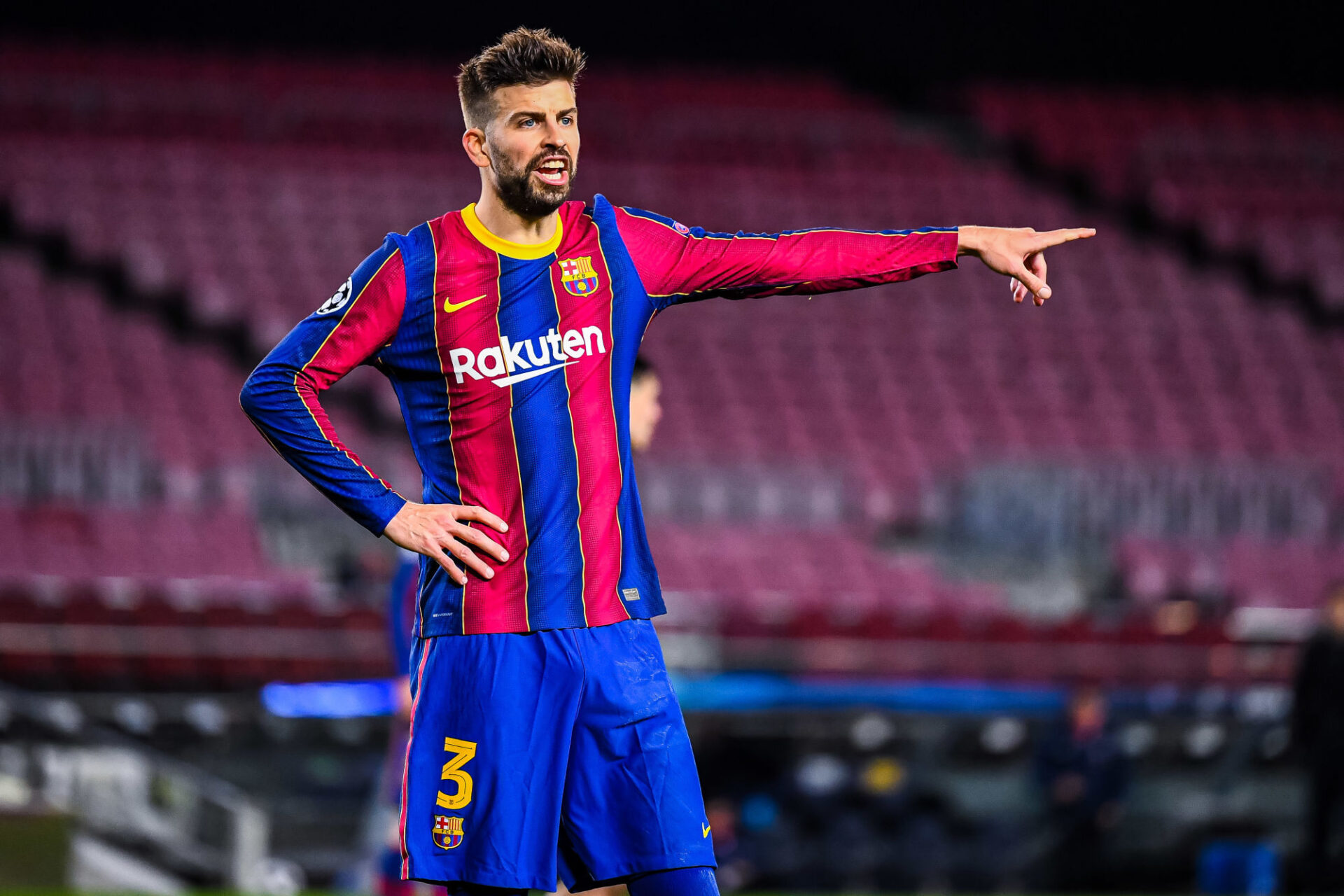 Gerard Piqu&eacute;, l'amour d'un club. Icon Sport