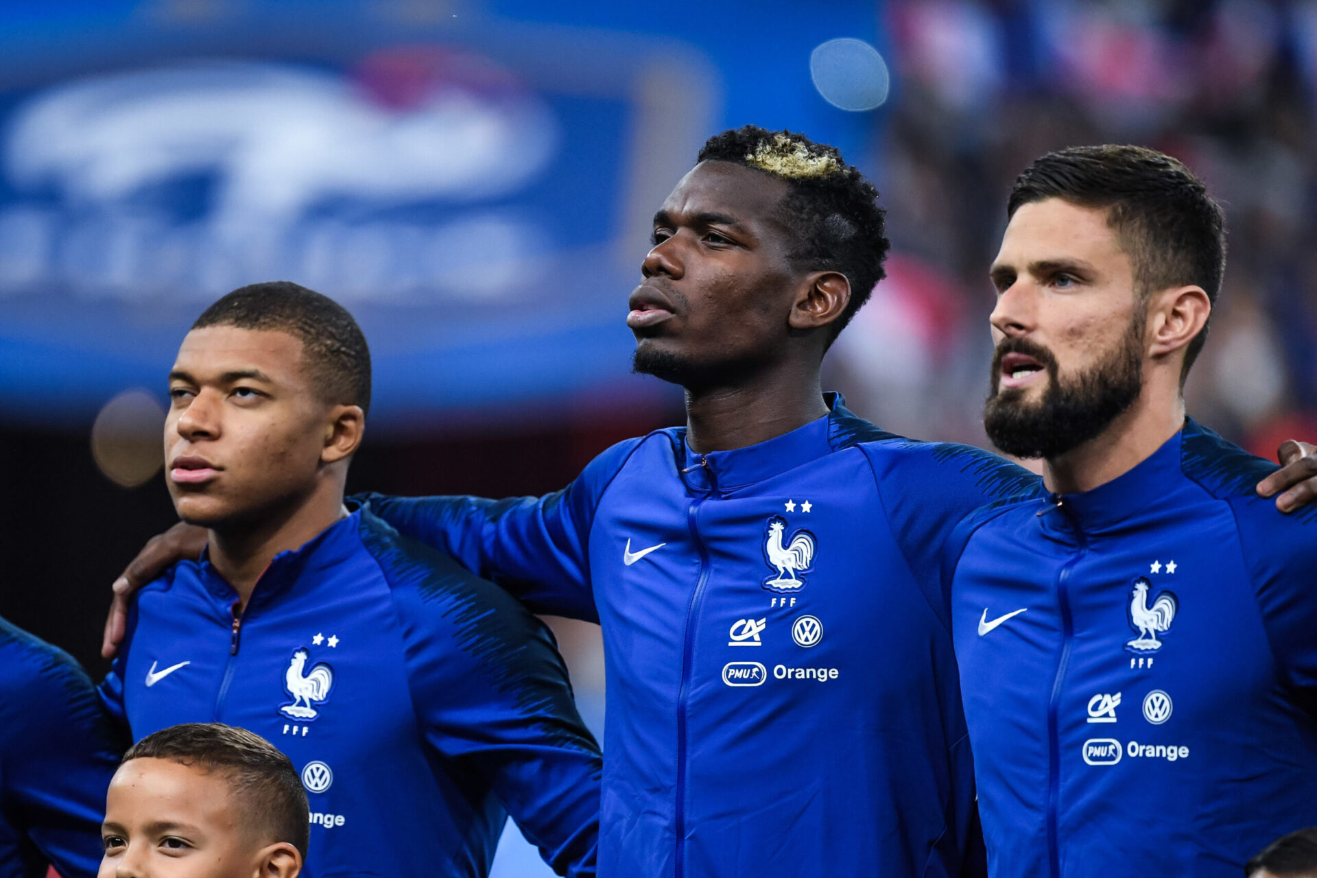 Pogba l'assure, il n'a constaté aucune tension entre Mbappé et Giroud après France - Bulgarie (iconsport)