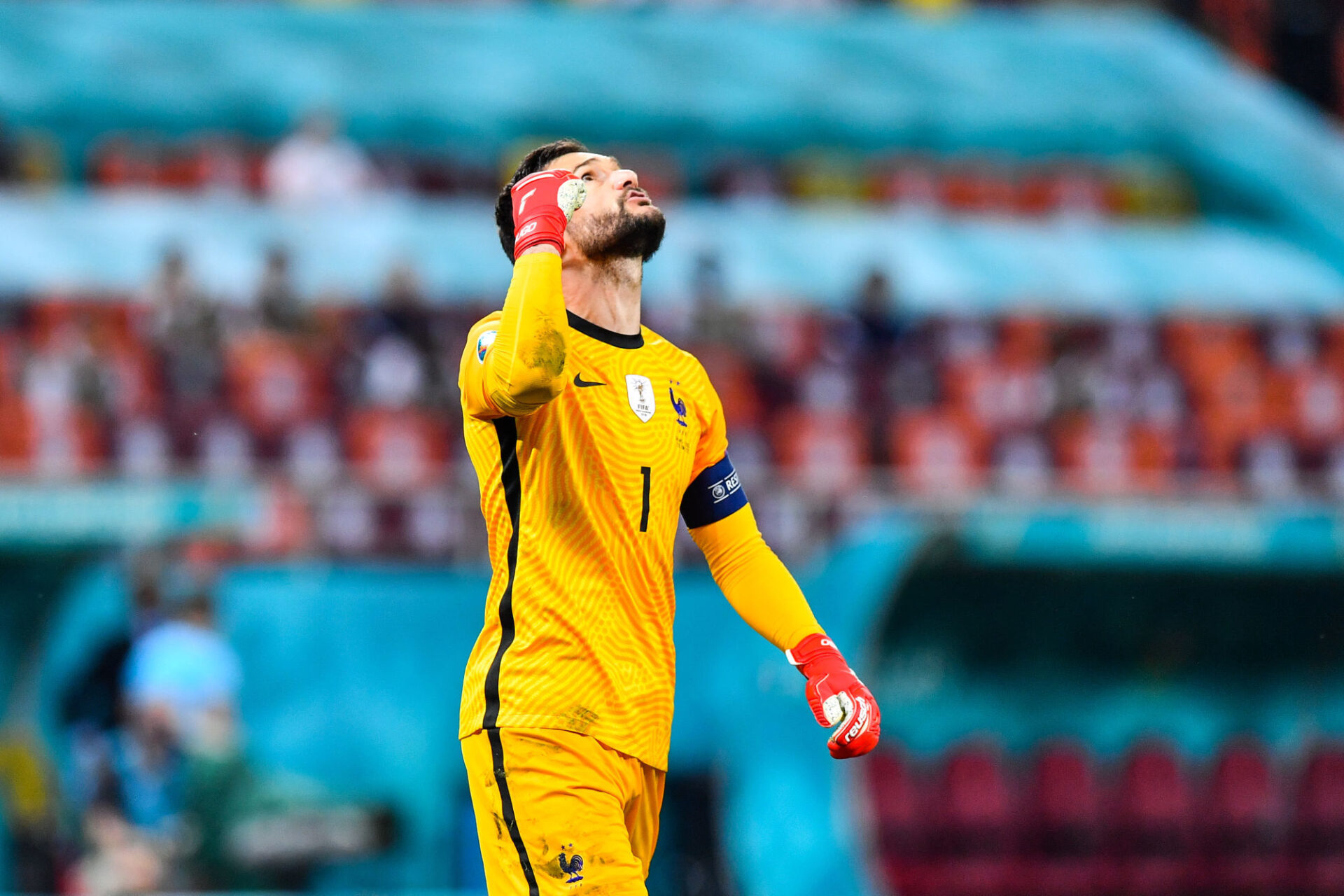Hugo Lloris n'a pas voulu accabler les Bleus apr&egrave;s l'&eacute;limination contre la Suisse. Icon Sport