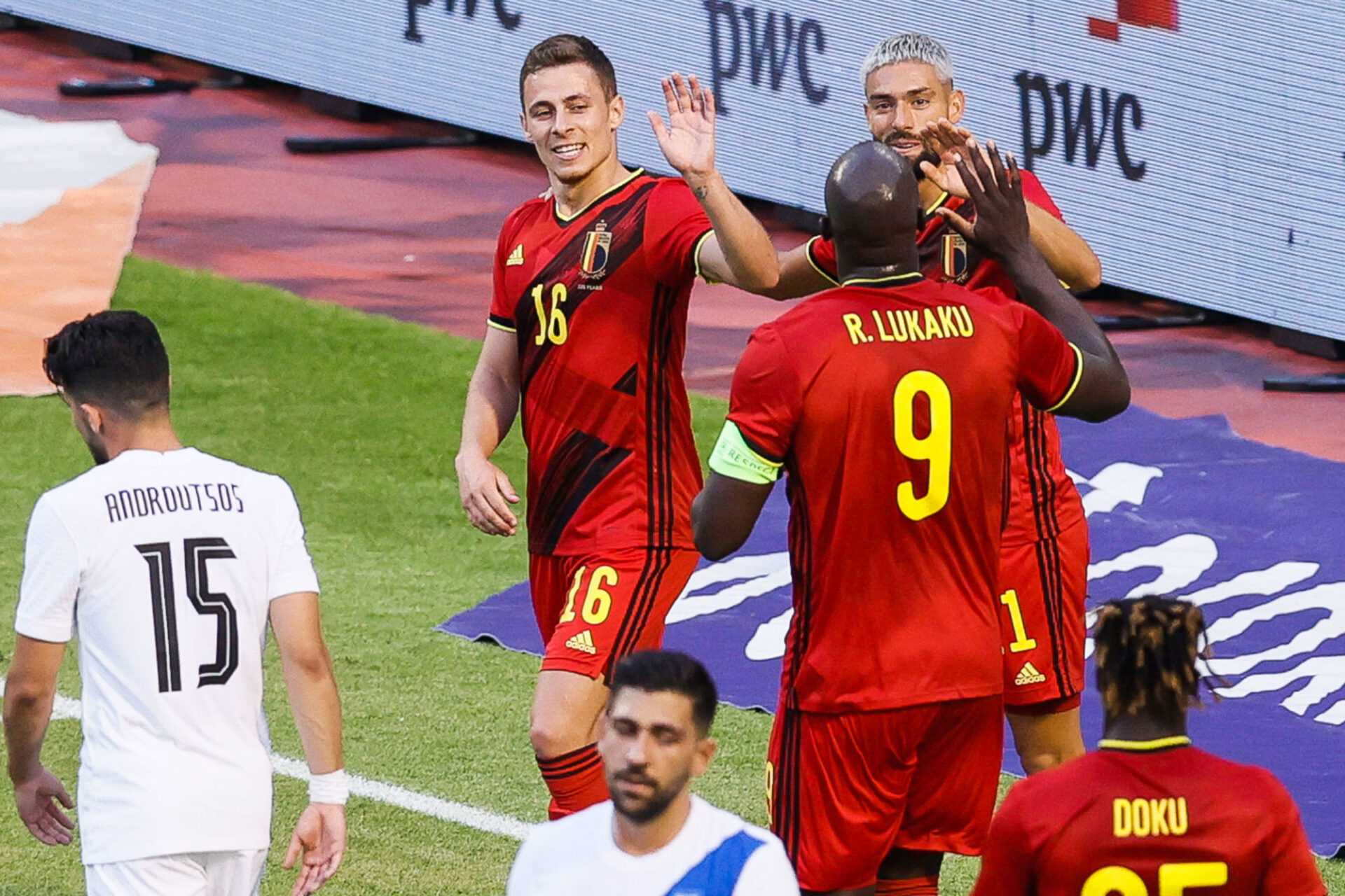 Thorgan Hazard sera titulaire aux côtés de Lukaku et Ferreira-Carrasco contre la Russie. Icon Sport Thorgan Hazard sera titulaire aux côtés de Lukaku et Ferreira-Carrasco contre la Russie. Icon Sport