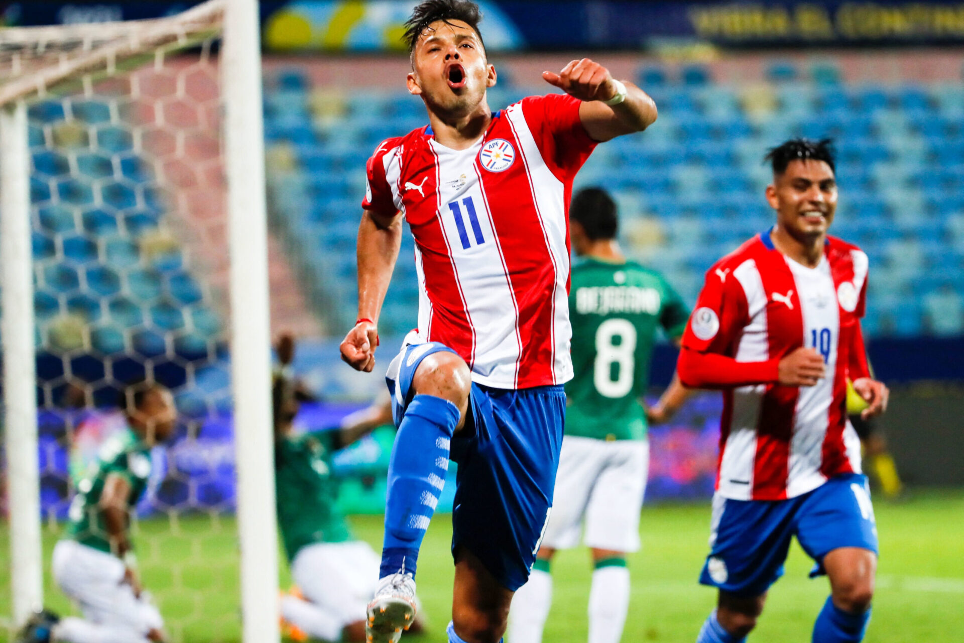 Lionel Messi avait pourtant ouvert le score d'un superbe coup franc pour l'Argentine contre le Chili. Icon Sport