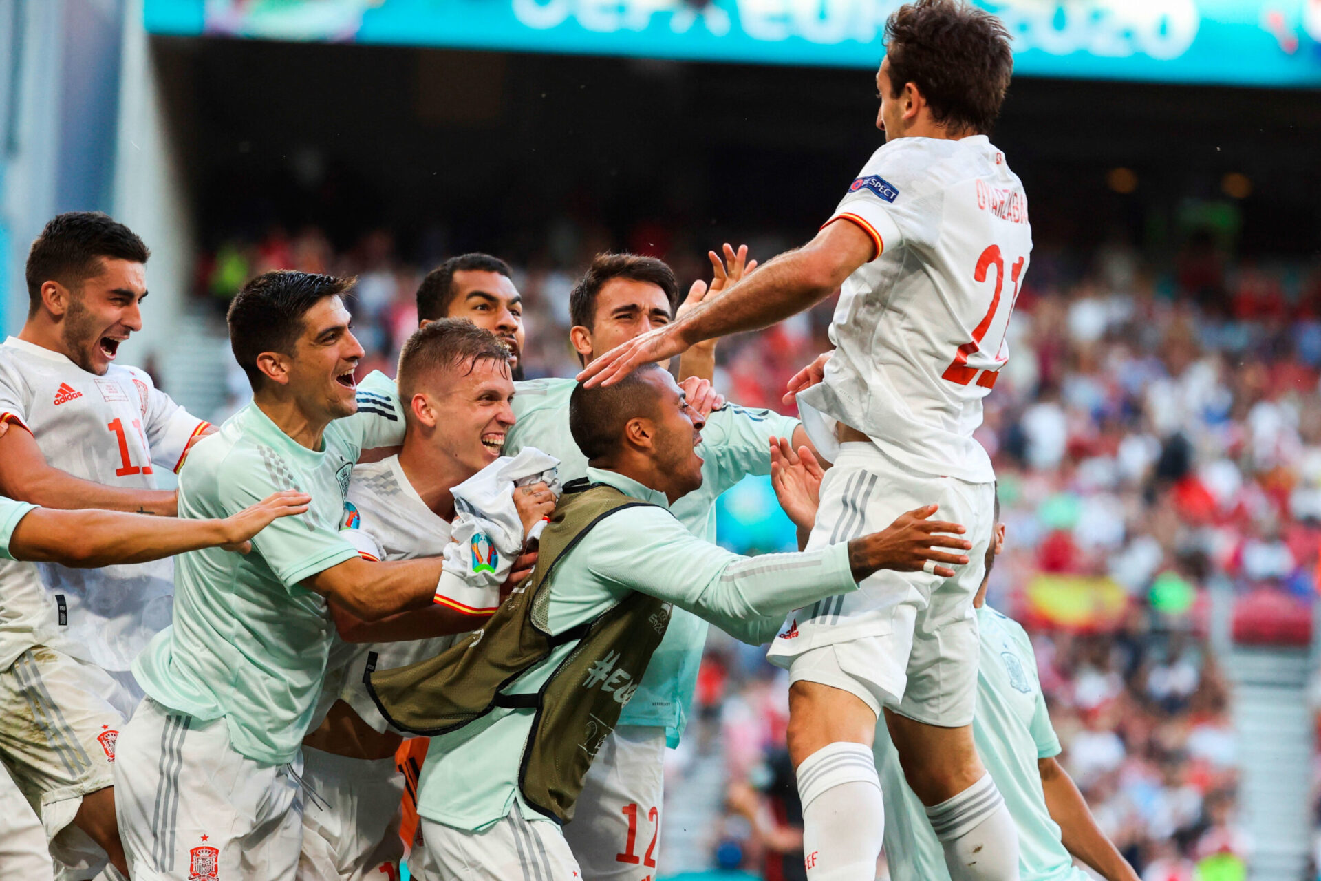 Après des débuts compliqués, l'équipe A de la Roja cartonne dans cet Euro 2020 (iconsport) Après des débuts compliqués, l'équipe A de la Roja cartonne dans cet Euro 2020 (iconsport)