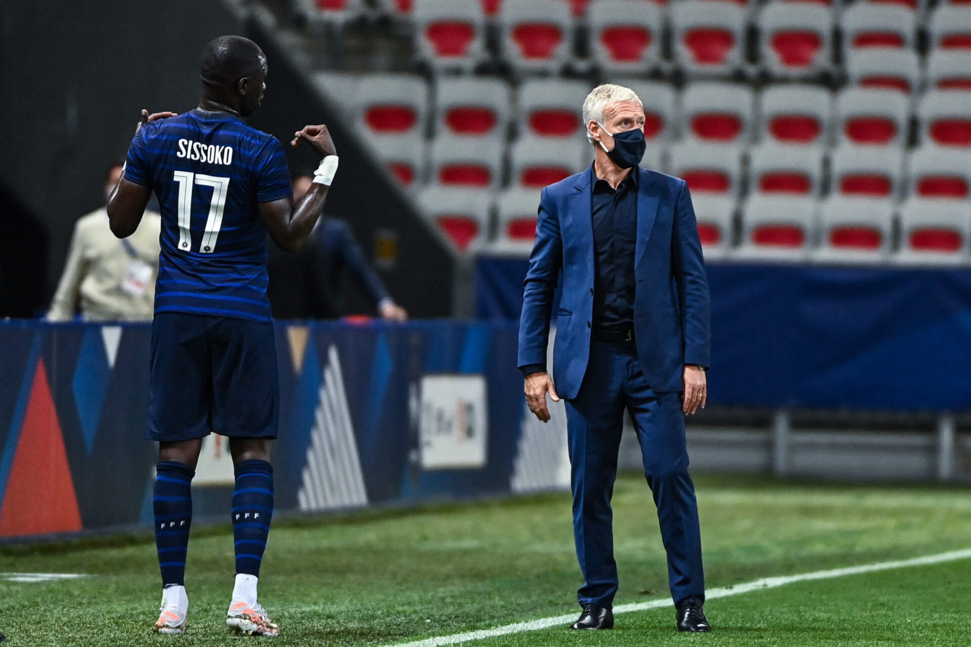 Didier Deschamps et Moussa Sissoko (iconsport)