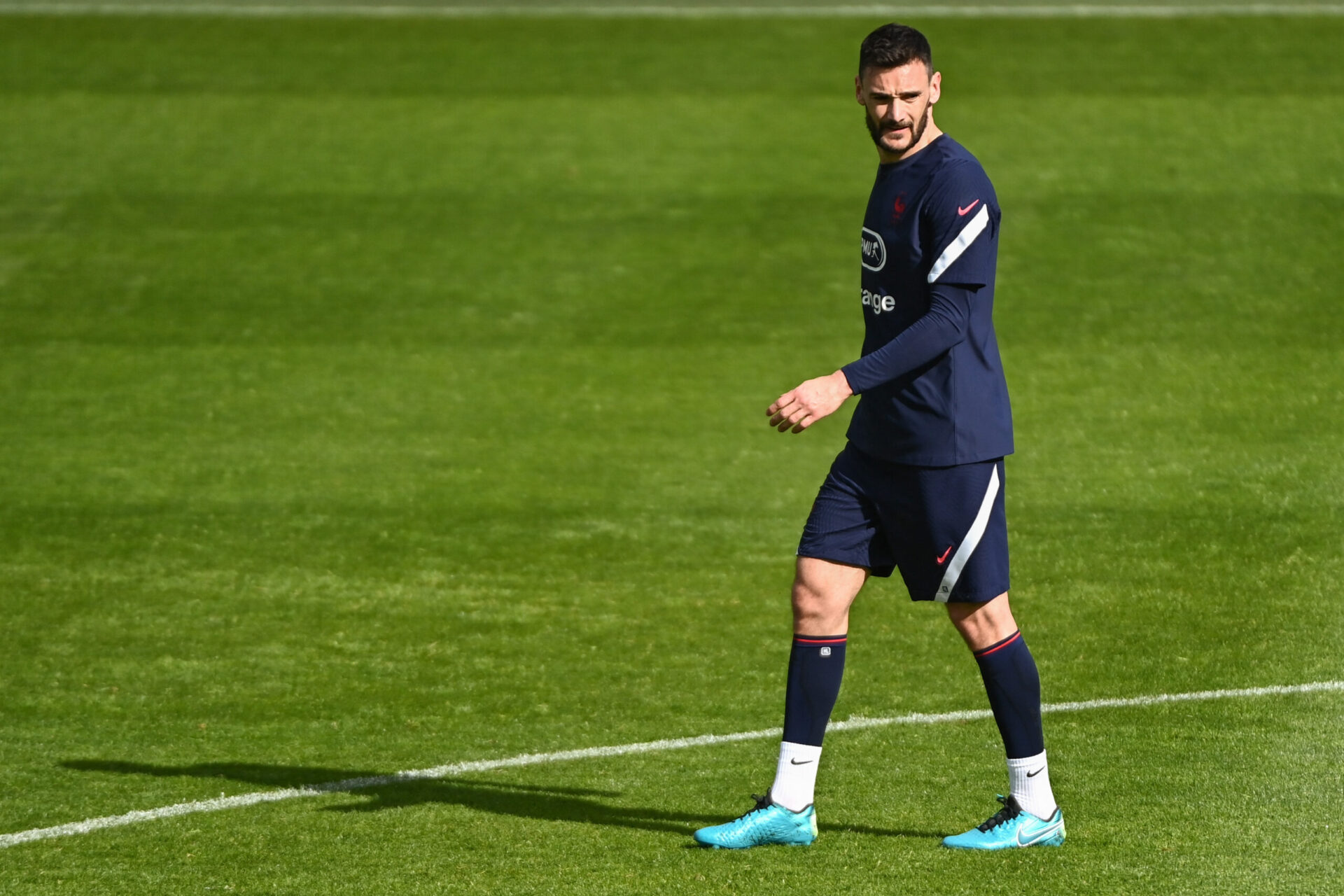 Hugo Lloris va vivre son 100e capitanat avec les Bleus contre le pays de Galles. (iconsport) Hugo Lloris va vivre son 100e capitanat avec les Bleus contre le pays de Galles. (iconsport)