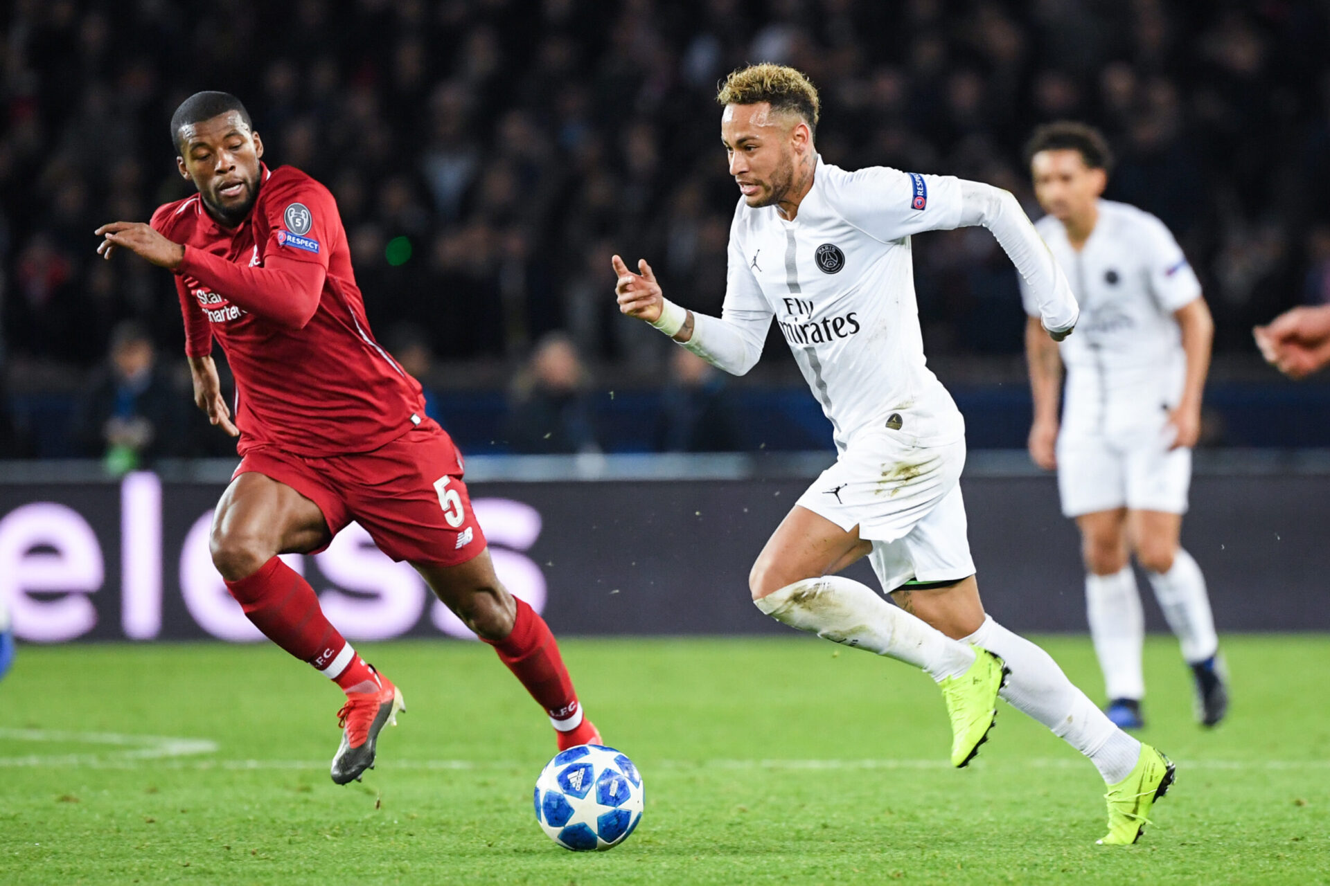Alors que son agent est &agrave; Paris, Georginio Wijnaldum &eacute;tait titulaire avec les Pays-Bas dimanche soir (iconsport)