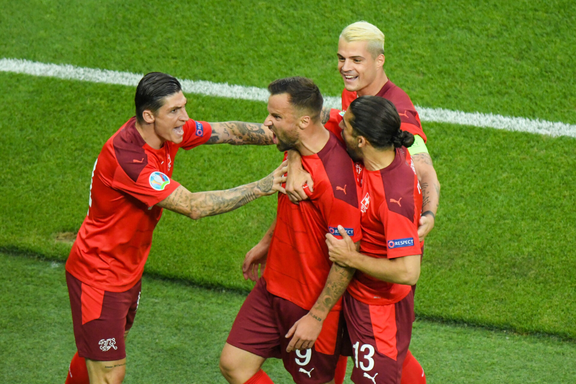 Apr&egrave;s s'&ecirc;tre rassur&eacute;e contre la Turquie, la Suisse de Shaqiri visera l'un des plus grands exploits de son histoire face aux Bleus champions du monde (iconsport)