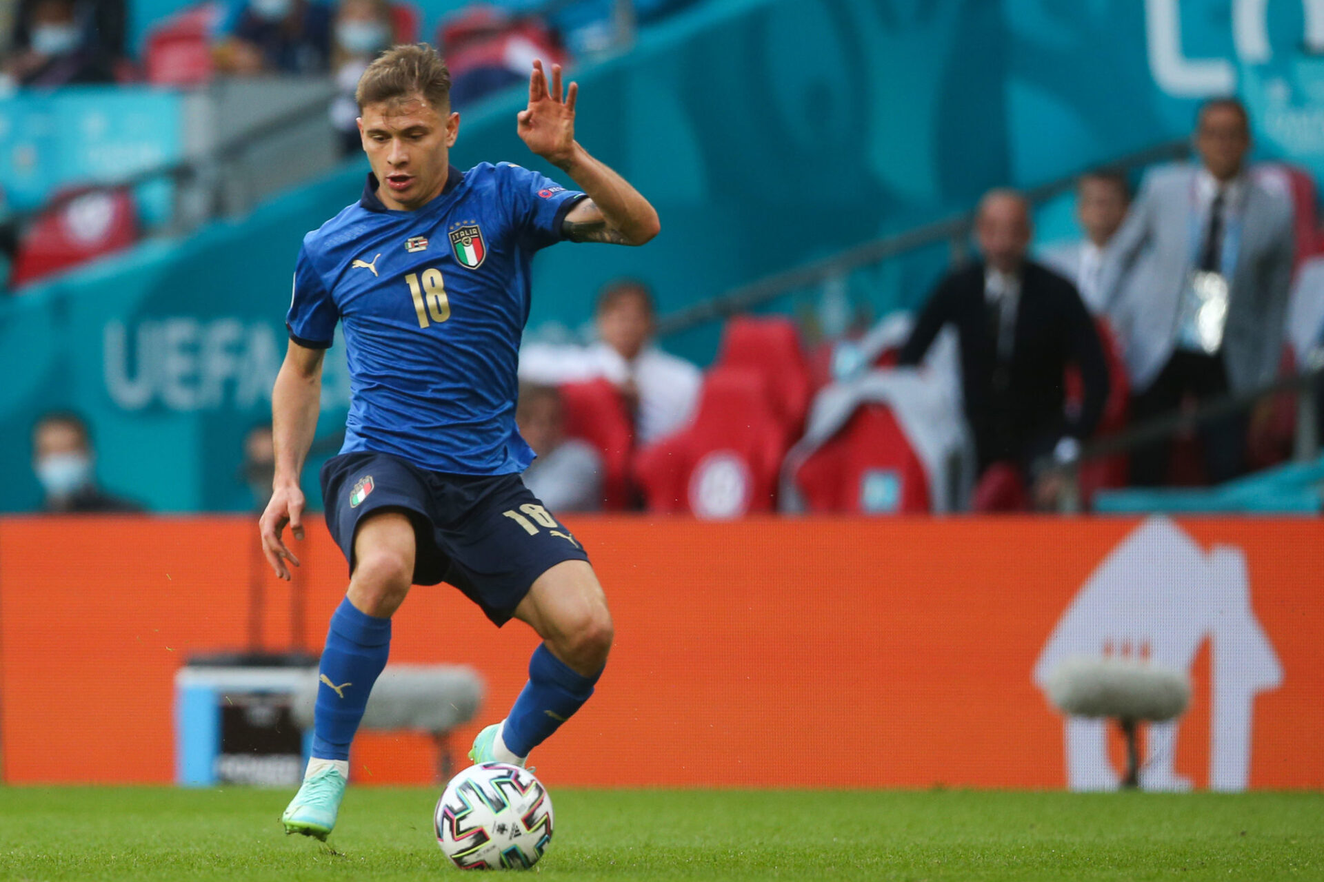 Ciro Immobile a manqué une bonne occasion d'ouvrir le score à la 17e minute. Icon Sport