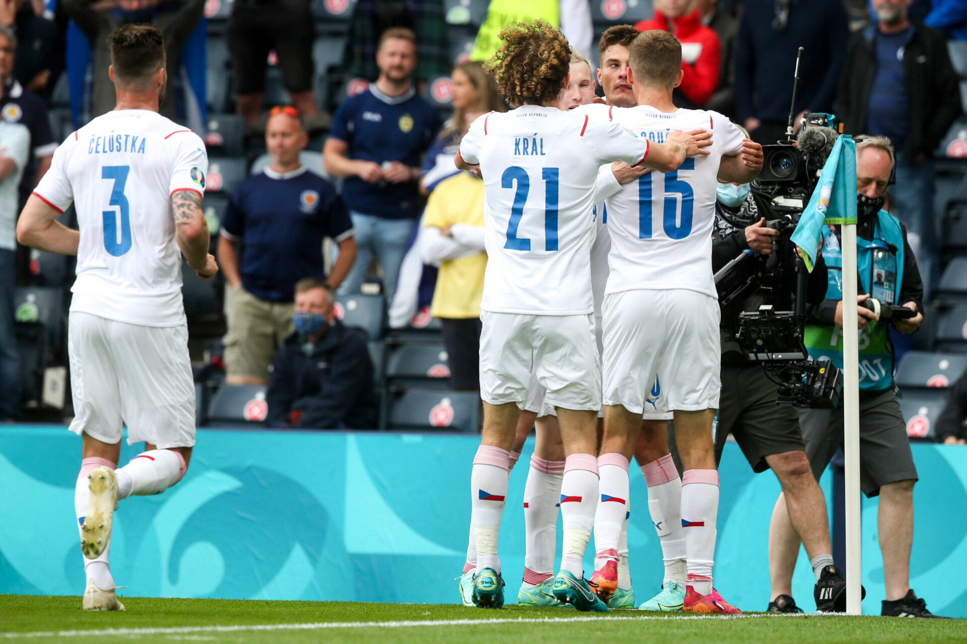 Patrik Schick a ouvert le score pour la R&eacute;publique Tch&egrave;que (iconsport)