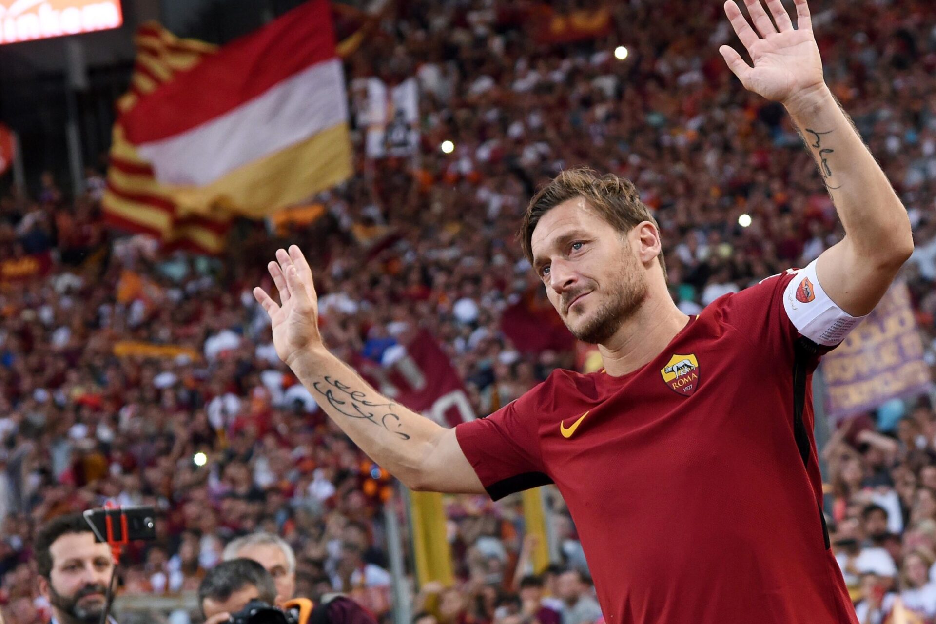 Francesco Totti a &eacute;t&eacute; d&eacute;sign&eacute; ambassadeur des JO d'hiver de Milan-Cortina 2026 (iconsport)