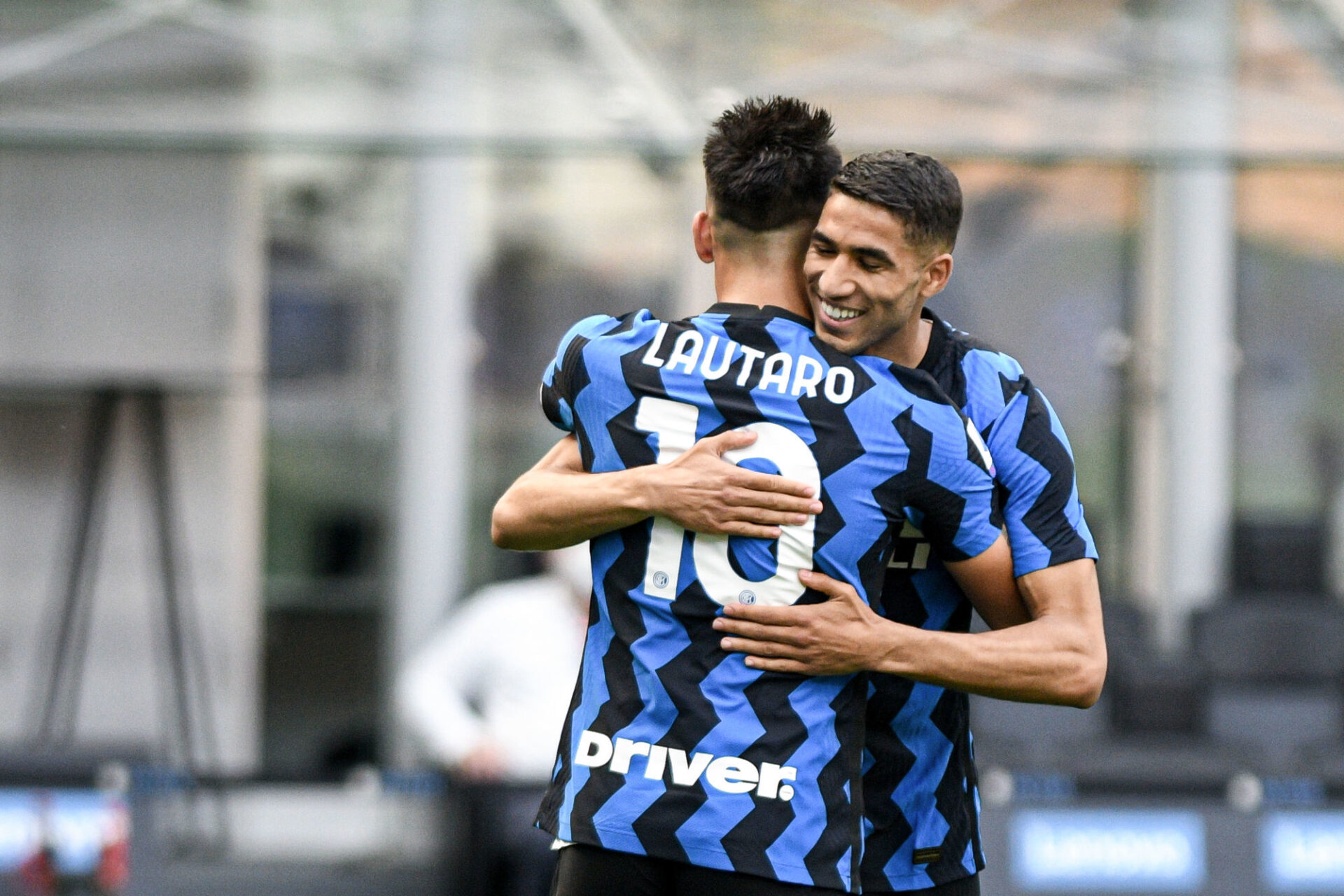 Achraf Hakimi et Lautaro Martinez pourraient tous les deux quitter l'Inter Milan cet été (iconsport)