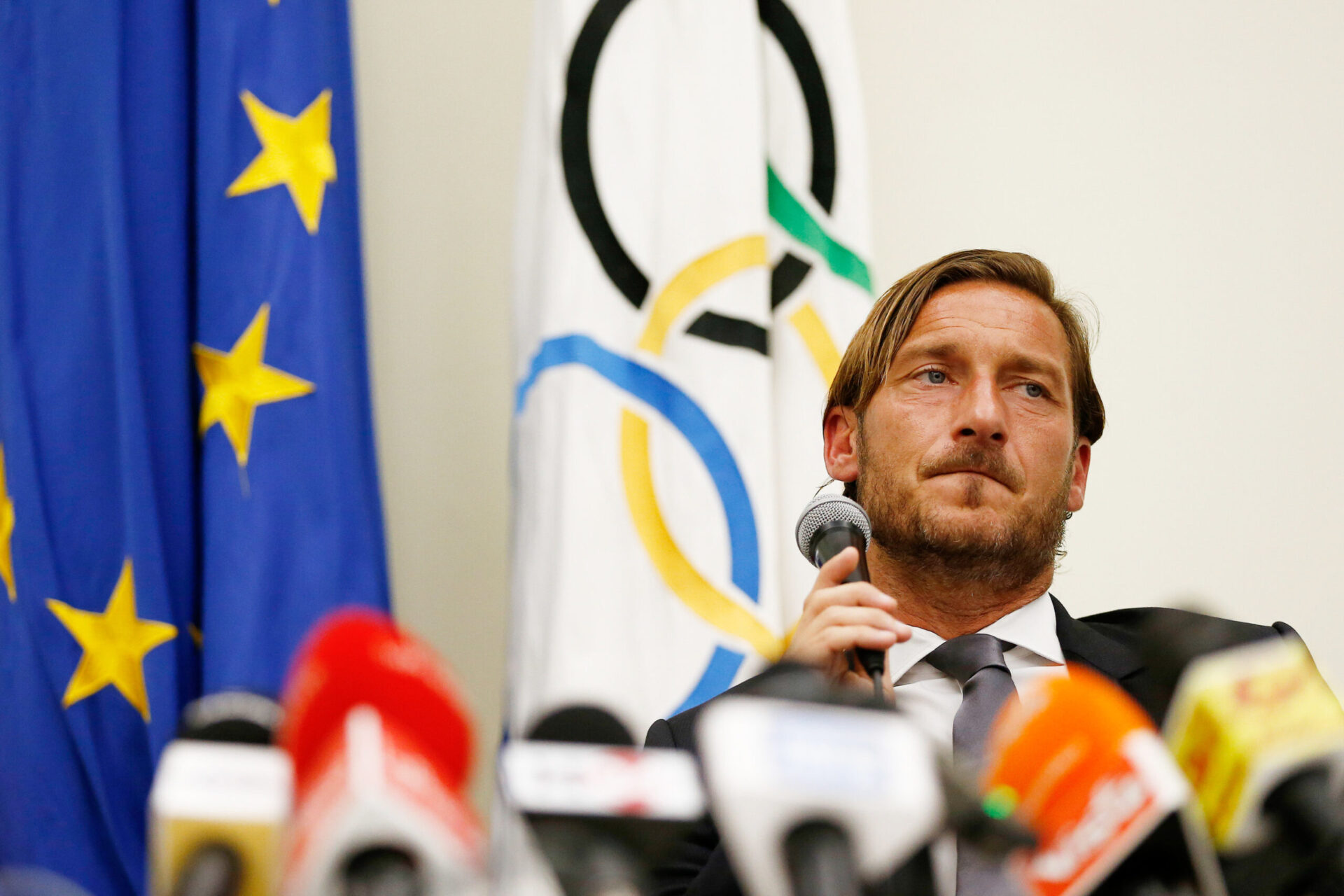 Francesco Totti a &eacute;t&eacute; d&eacute;sign&eacute; ambassadeur des JO d'hiver de Milan-Cortina 2026 (iconsport)