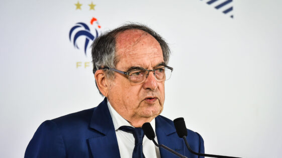 Noël le Graët, président de la Fédération française de football (France). / Icon Sport