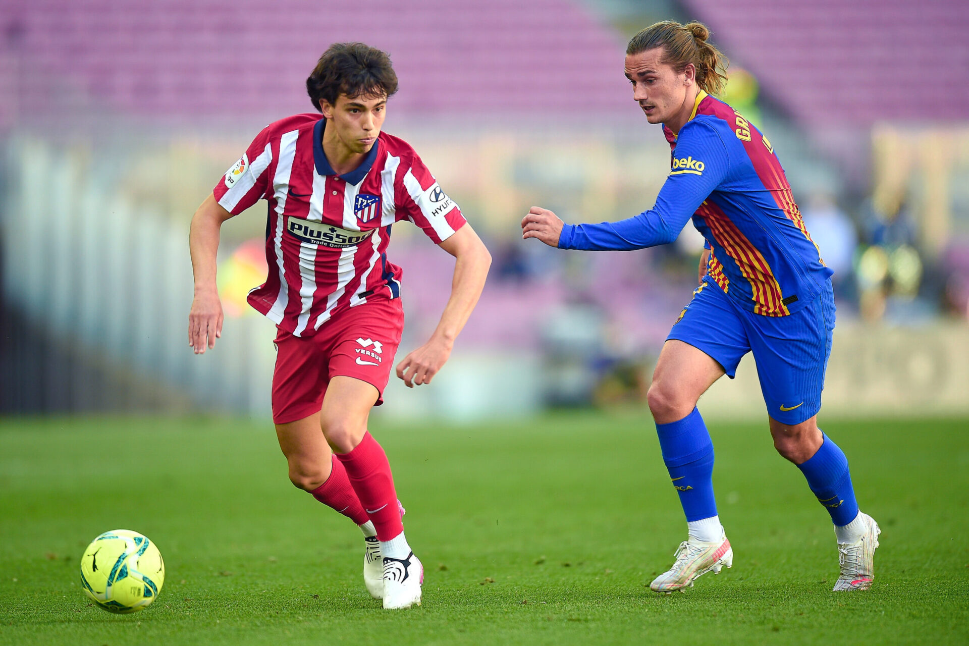Griezmann s'investit lors de la 22ème journée de Liga en 2012 ( Icon Sport) Griezmann s'investit lors de la 22ème journée de Liga en 2012 ( Icon Sport)
