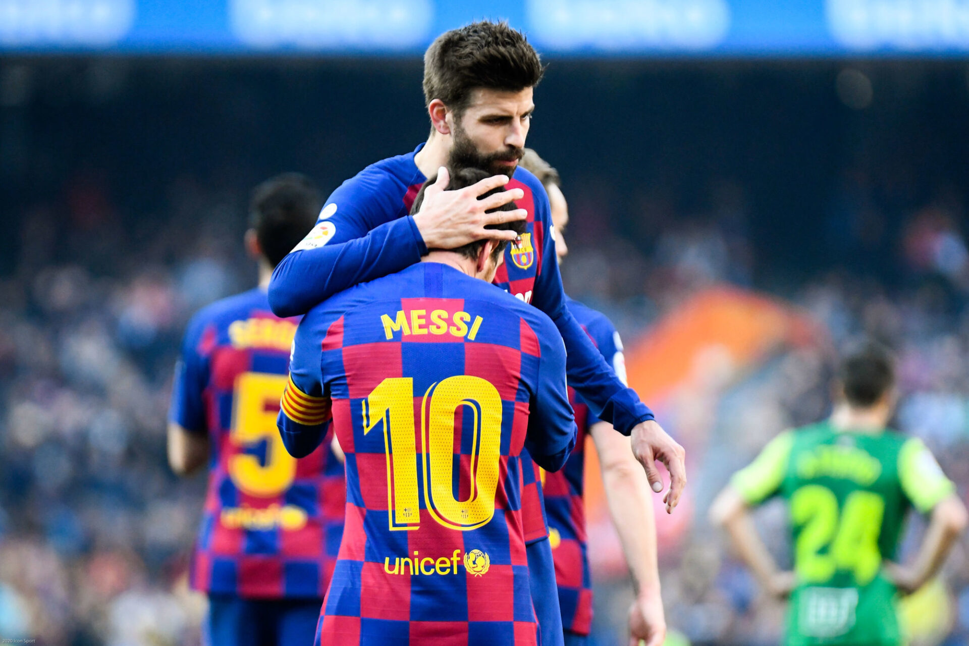 Gerard Piqu&eacute;, l'amour d'un club. Icon Sport