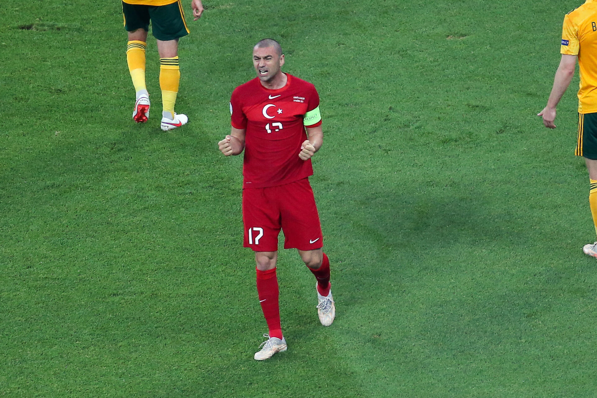 Maladroit face au but, Burak Yilmaz n'a pas permis à la Turquie d'y croire (iconsport) Maladroit face au but, Burak Yilmaz n'a pas permis à la Turquie d'y croire (iconsport)