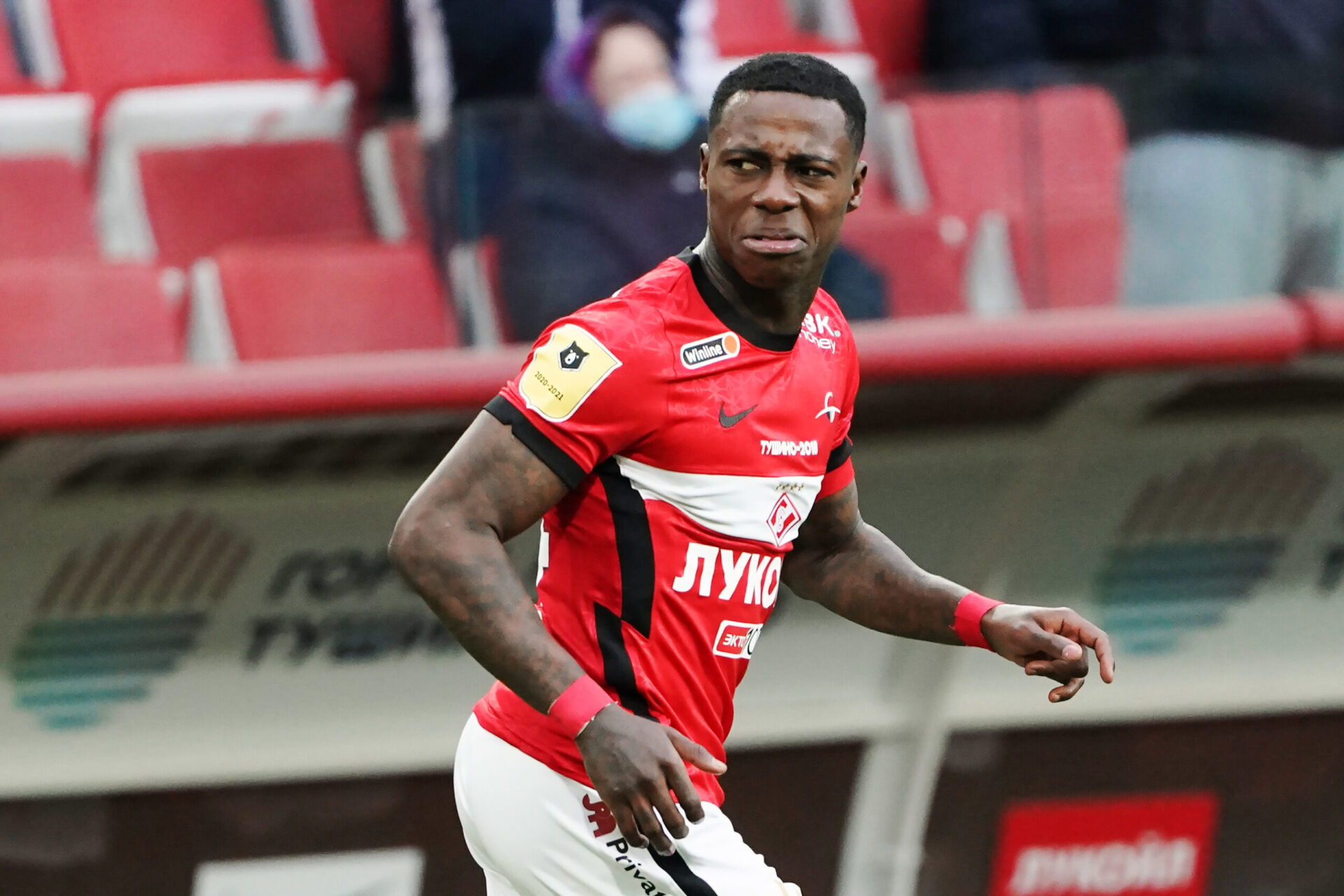 Au contraire de Queensy Menig, Quincy Promes fait bien partie des joueurs sélectionnés pour l'Euro par de Boer (iconsport)