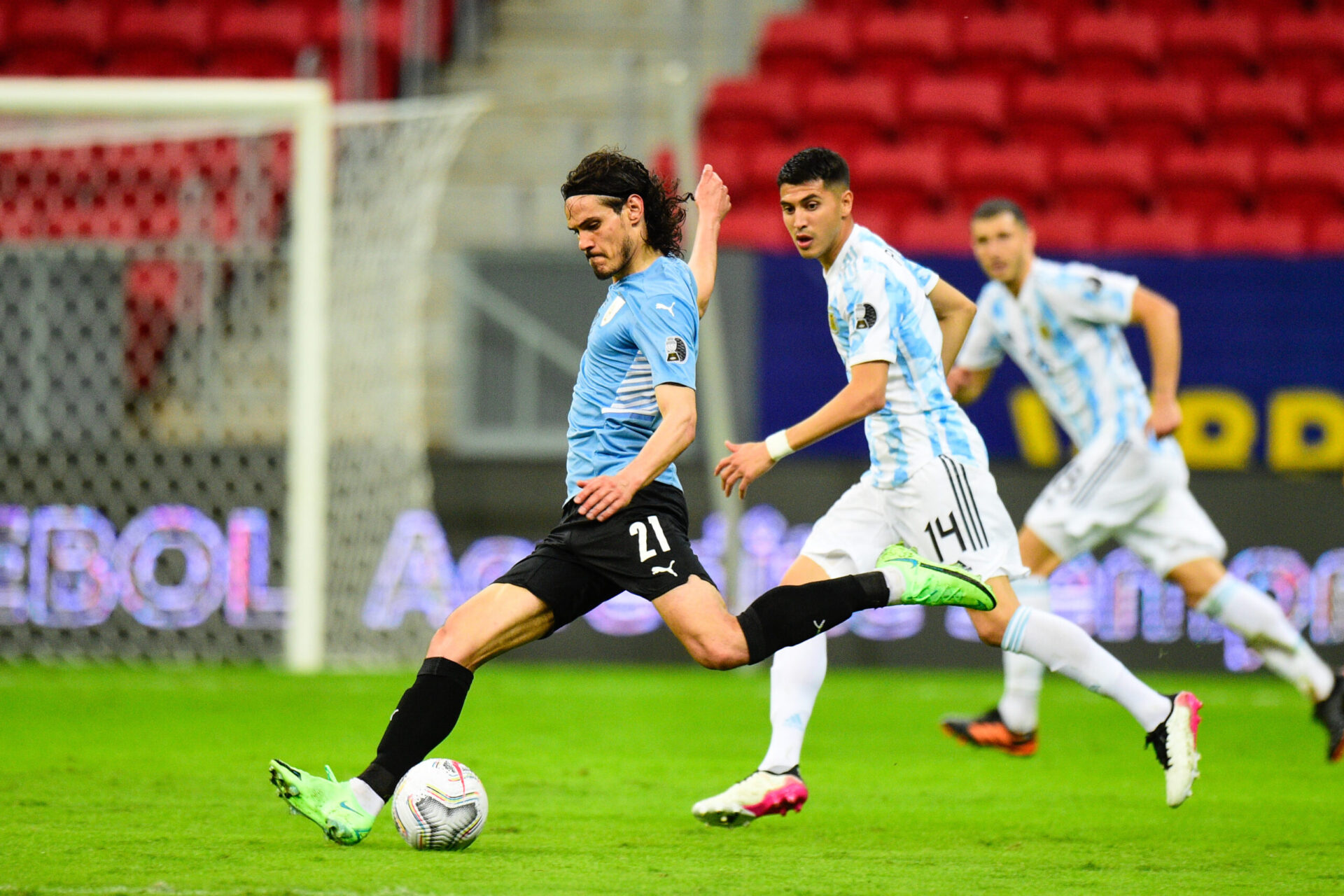 Lautaro Martinez &eacute;tait une nouvelle fois titulaire avec l'Argentine pour le deuxi&egrave;me match de l'Albiceleste &agrave; la Copa America (iconsport)