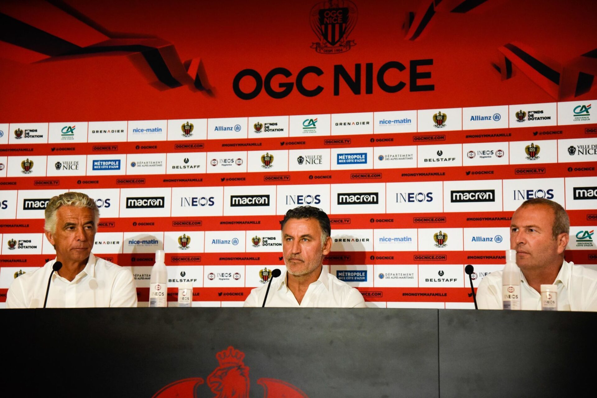 Christophe Galtier a ramen&eacute; les Verts sur la voie du succ&egrave;s, avec un titre en Coupe de la Ligue 2013. Icon Sport