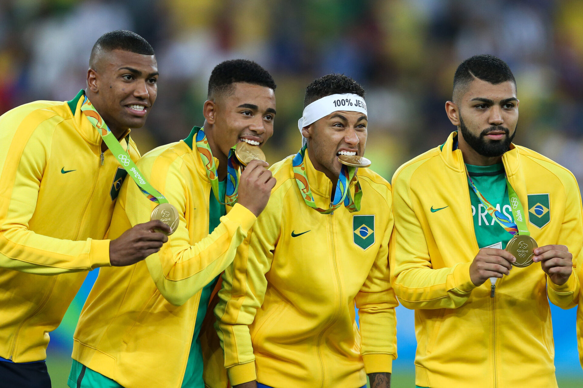 Champion olympique au Brésil en 2016, Neymar ne pourra pas défendre le titre cet été. Le PSG a décidé de ne pas le libérer, tout comme Marquinhos (iconsport)