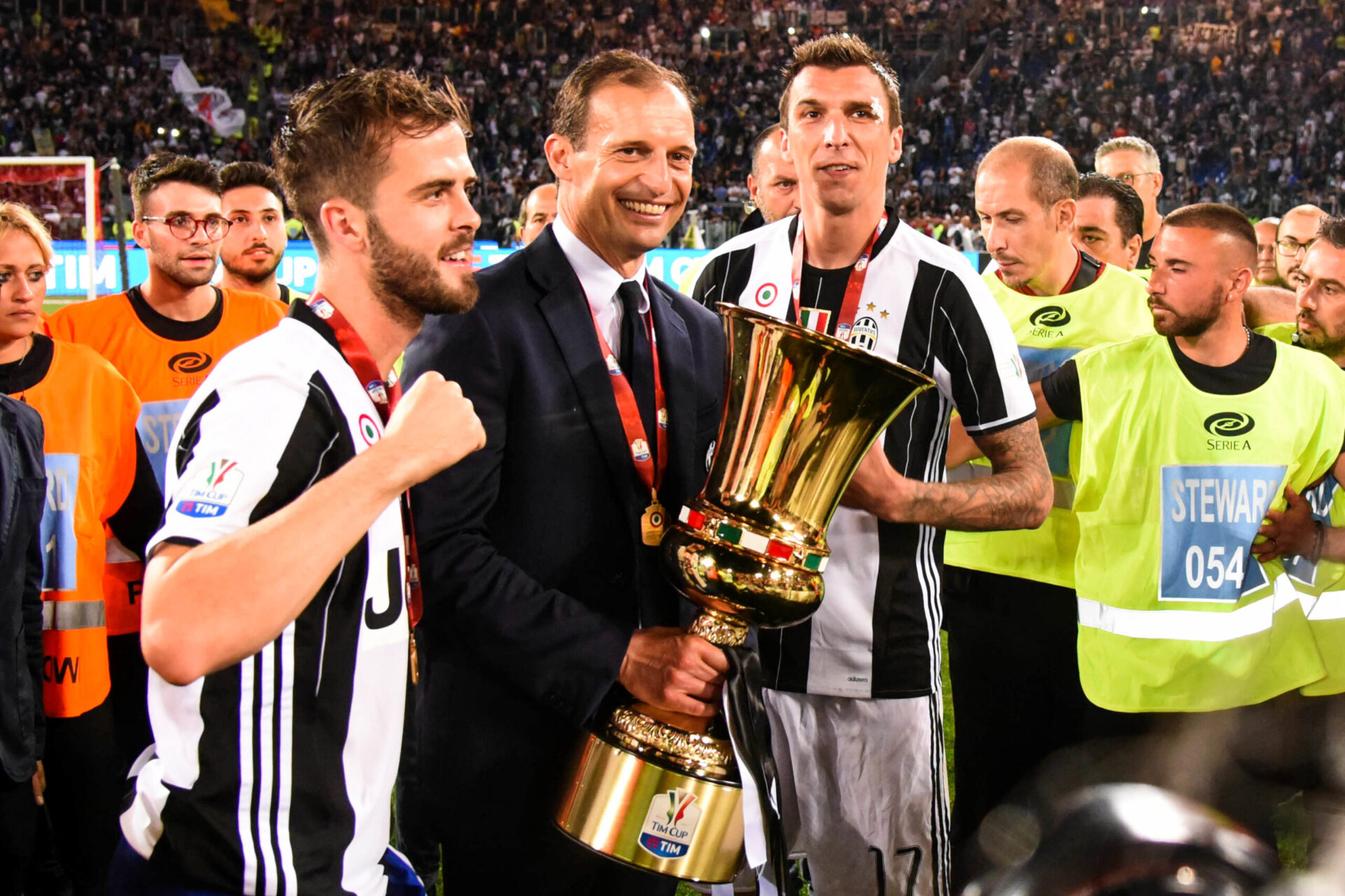 Sous les ordres de Massimiliano Allegri, Miralem Pjanic a connu trois saisons riches de trophées en Italie (iconsport) Sous les ordres de Massimiliano Allegri, Miralem Pjanic a connu trois saisons riches de trophées en Italie (iconsport)